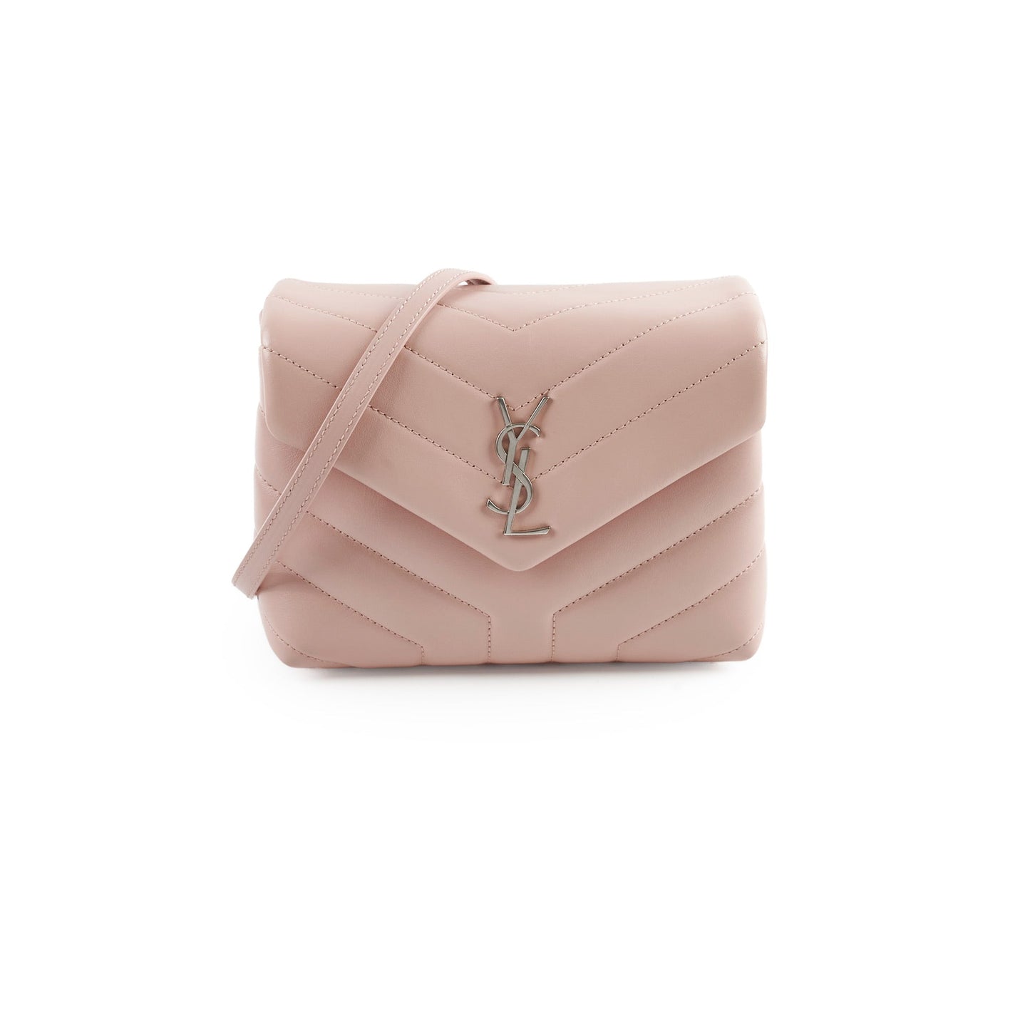 Saint Laurent Toy Lou Lou Pink Crossbody Bag