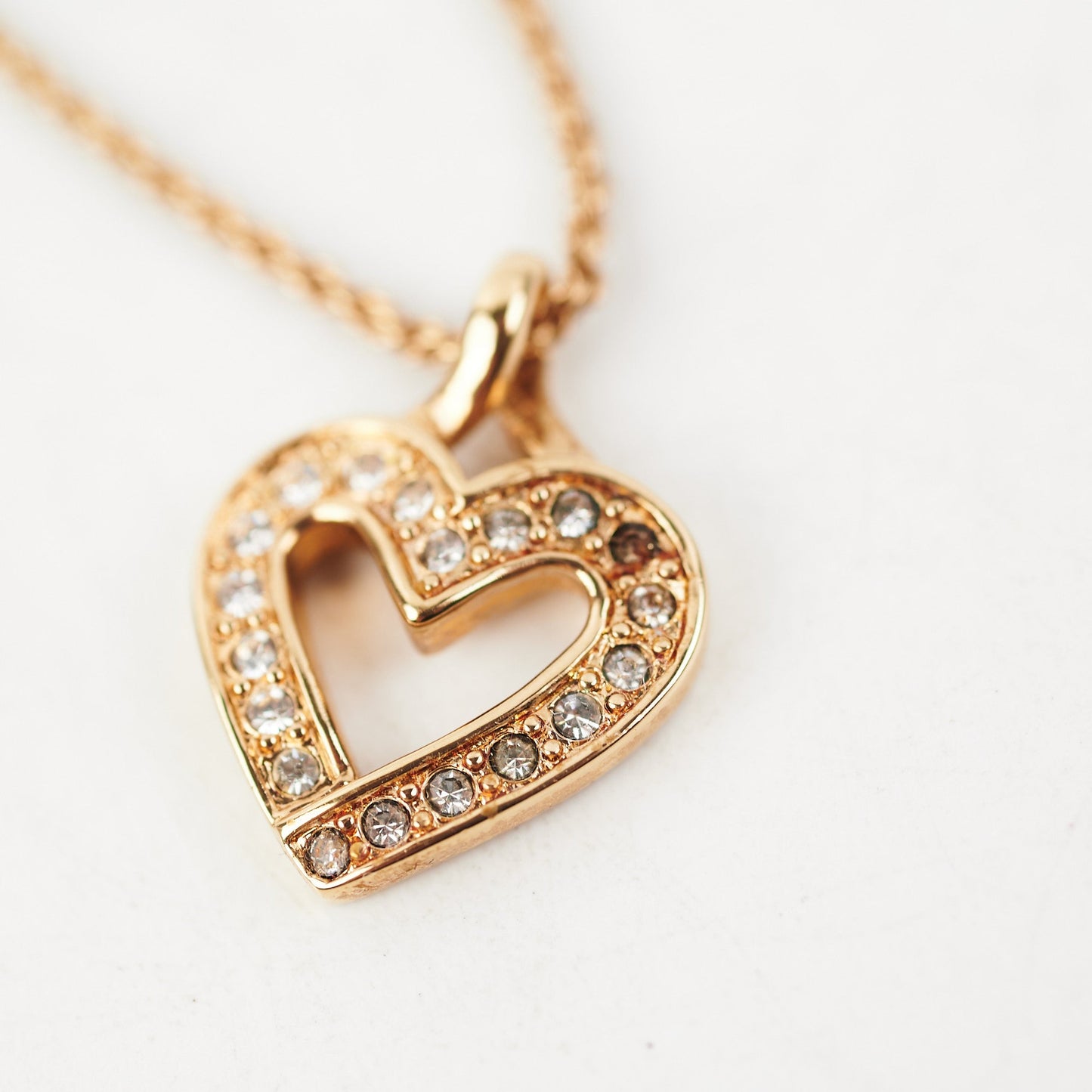 Dior Necklace Heart Vintage (Costume Jewellery)