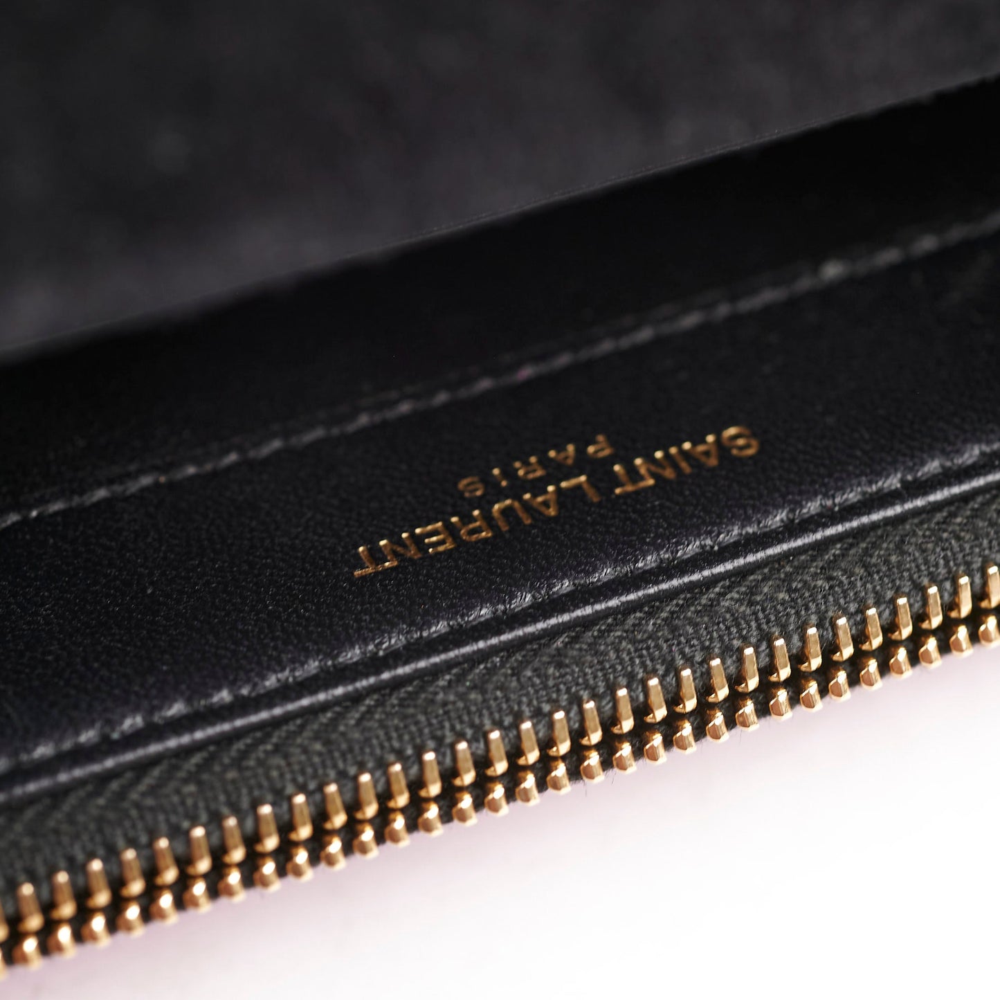 Saint Laurent Envelope Wallet On Chain WOC Metallic Pink