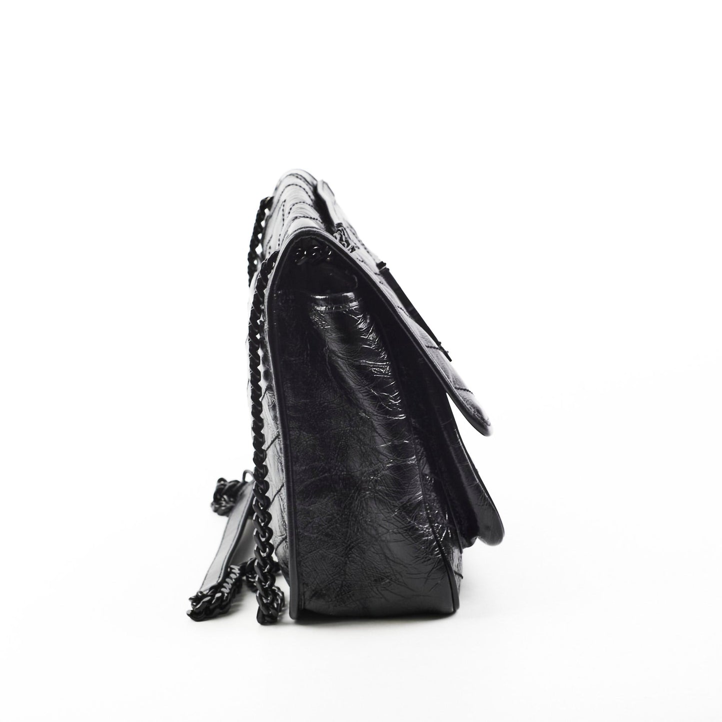 Saint Laurent Niki Medium Black Vintage Leather