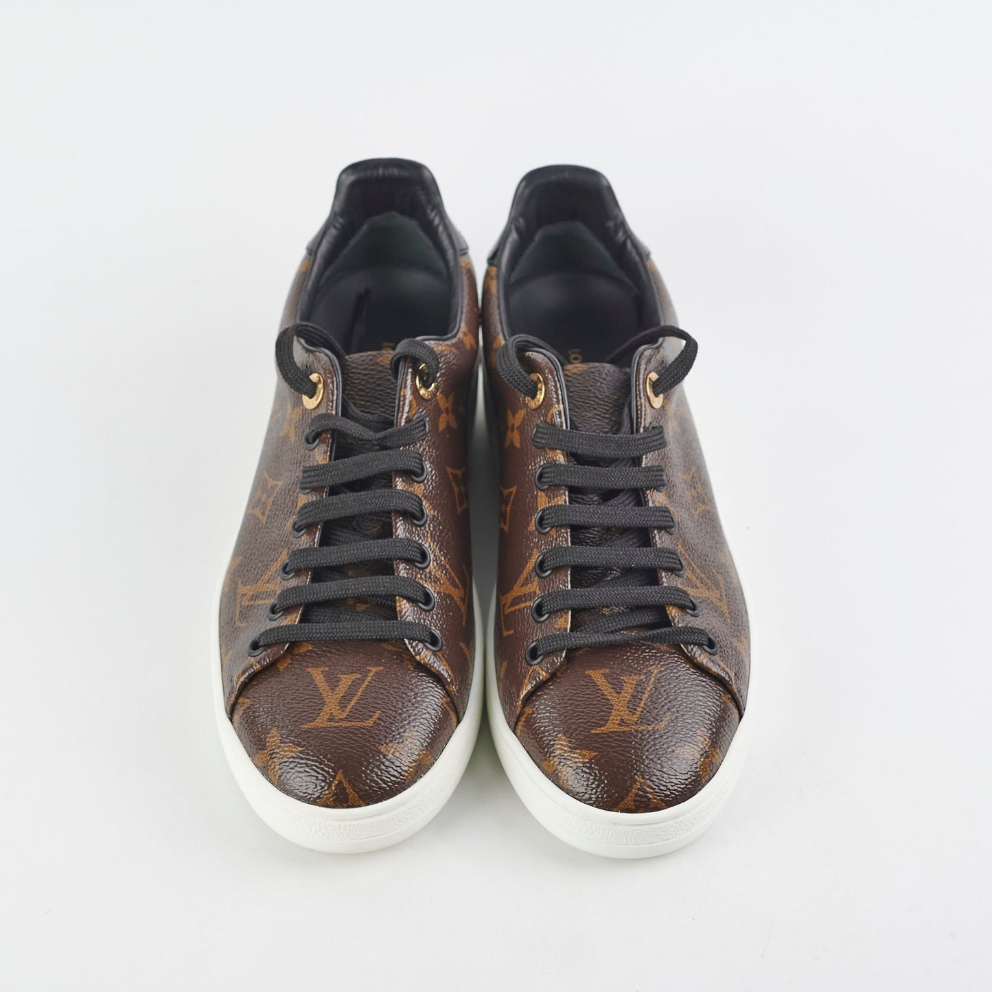 Louis Vuitton Frontrow Sneakers Monogram Size 38