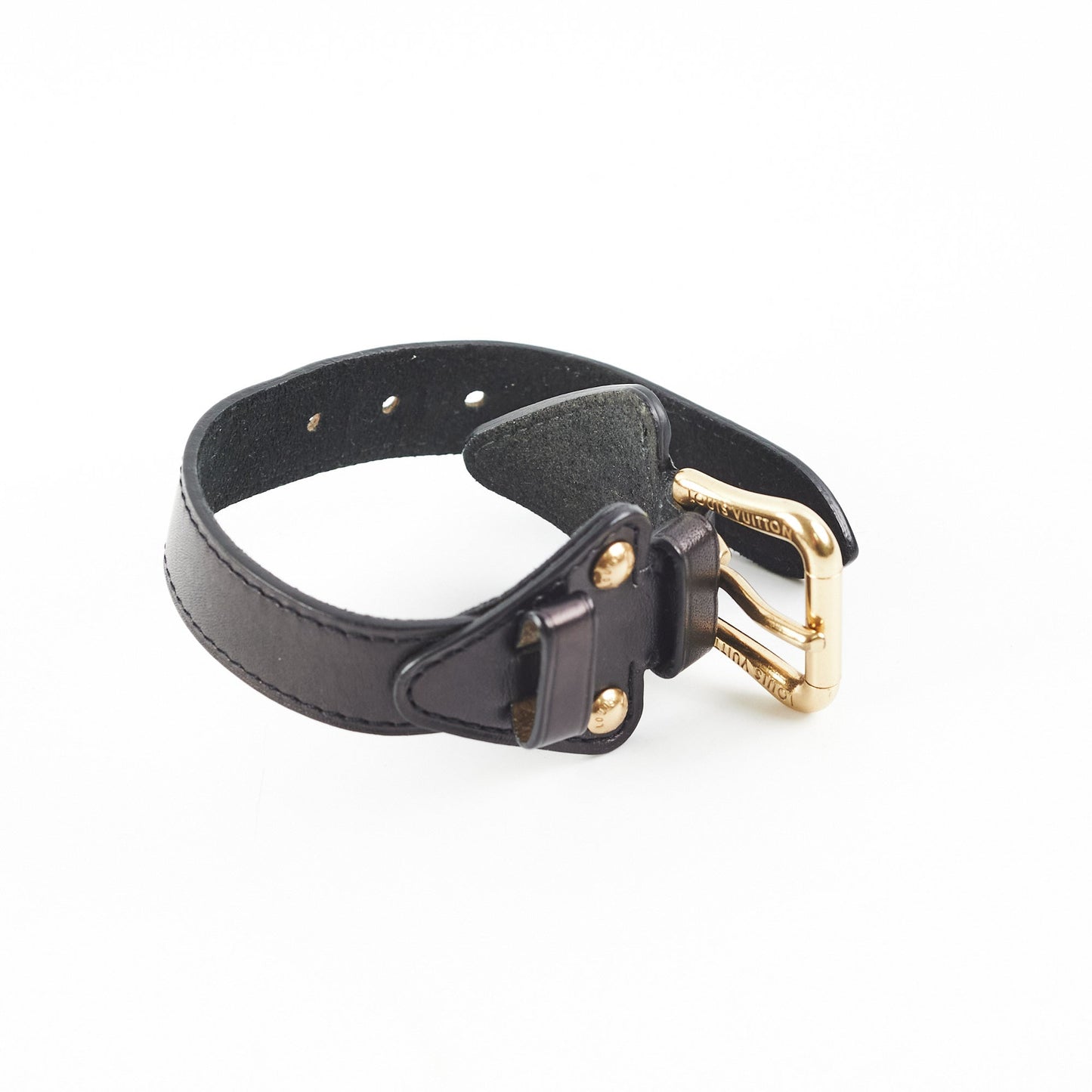 Louis Vuitton Belt Bracelet Black