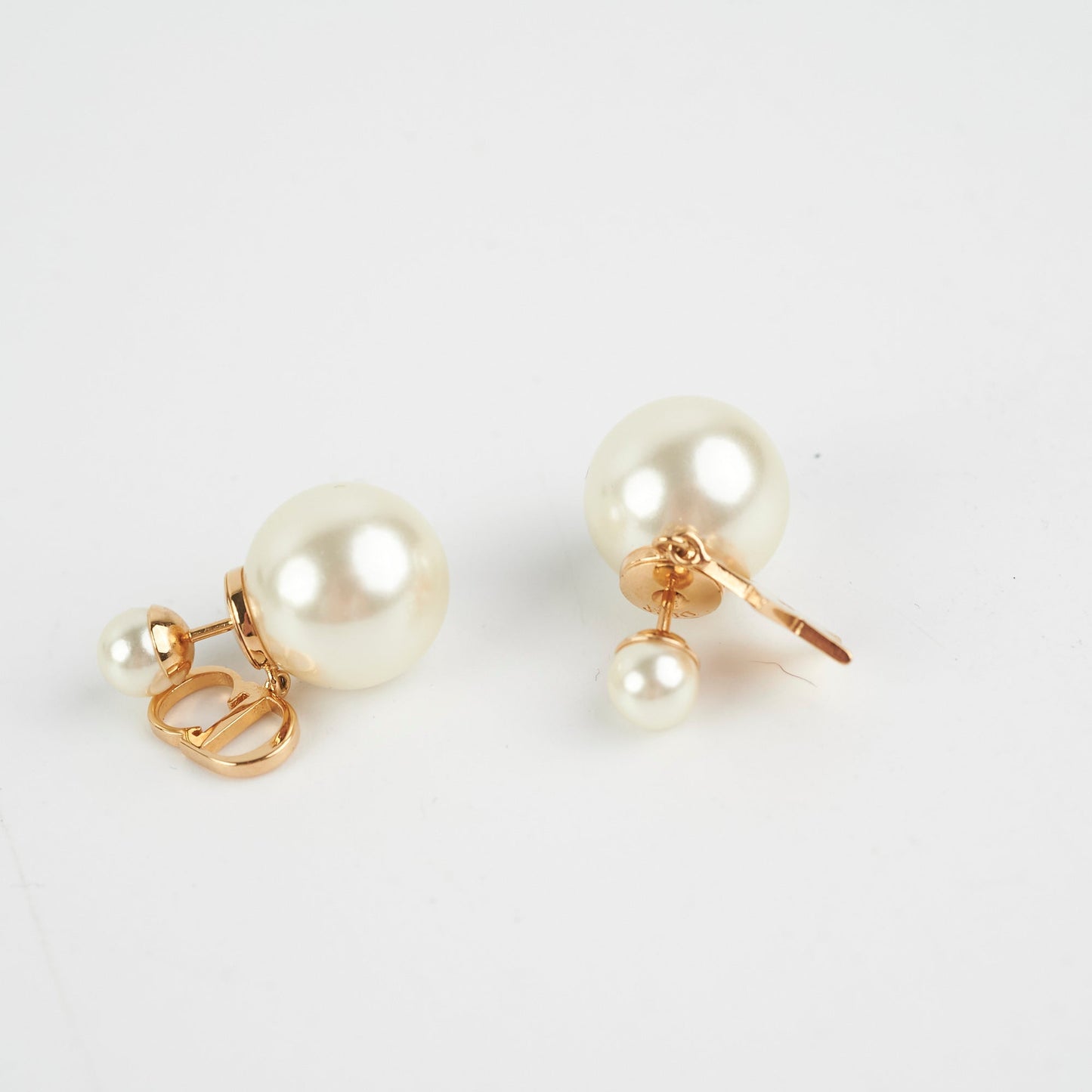 ITEM 3 - Christian Dior Tribales Pearl Earrings Costume Jewellery