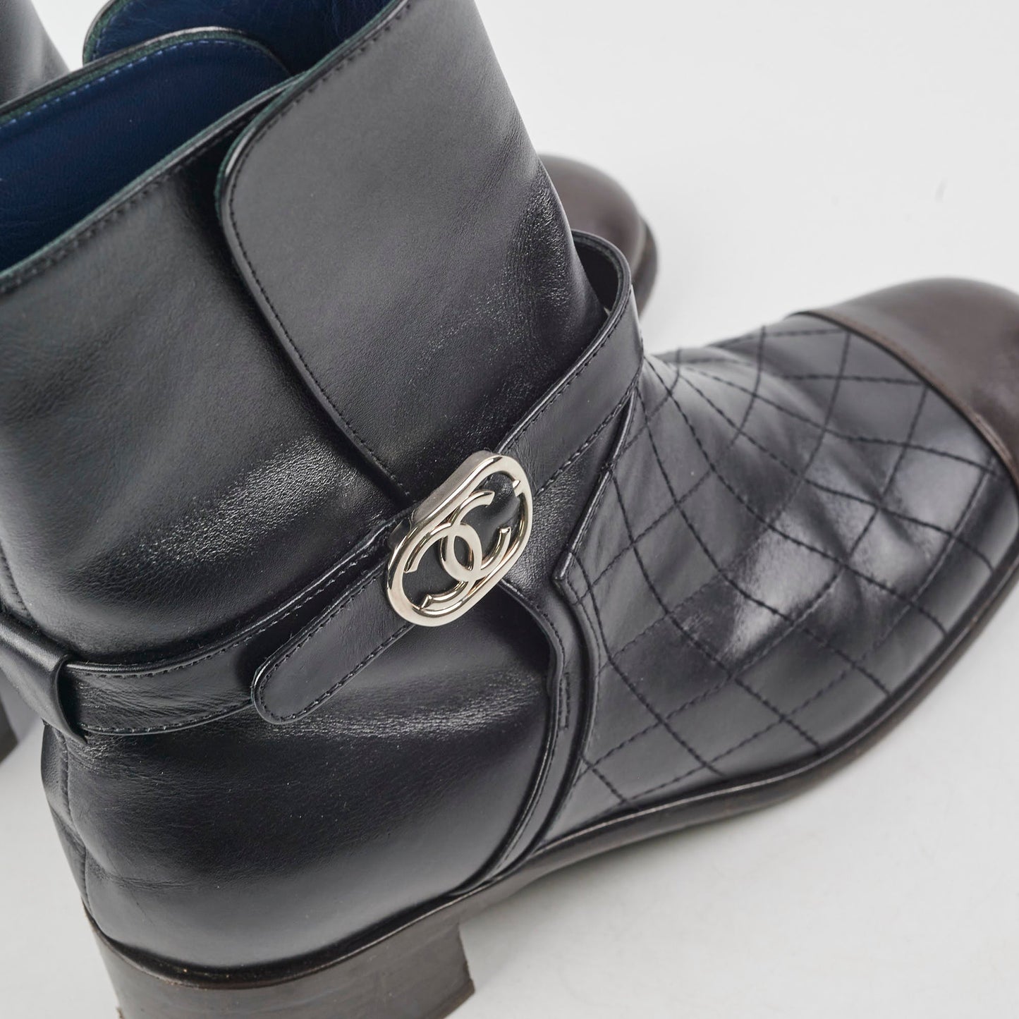Chanel Black Boots Size 38