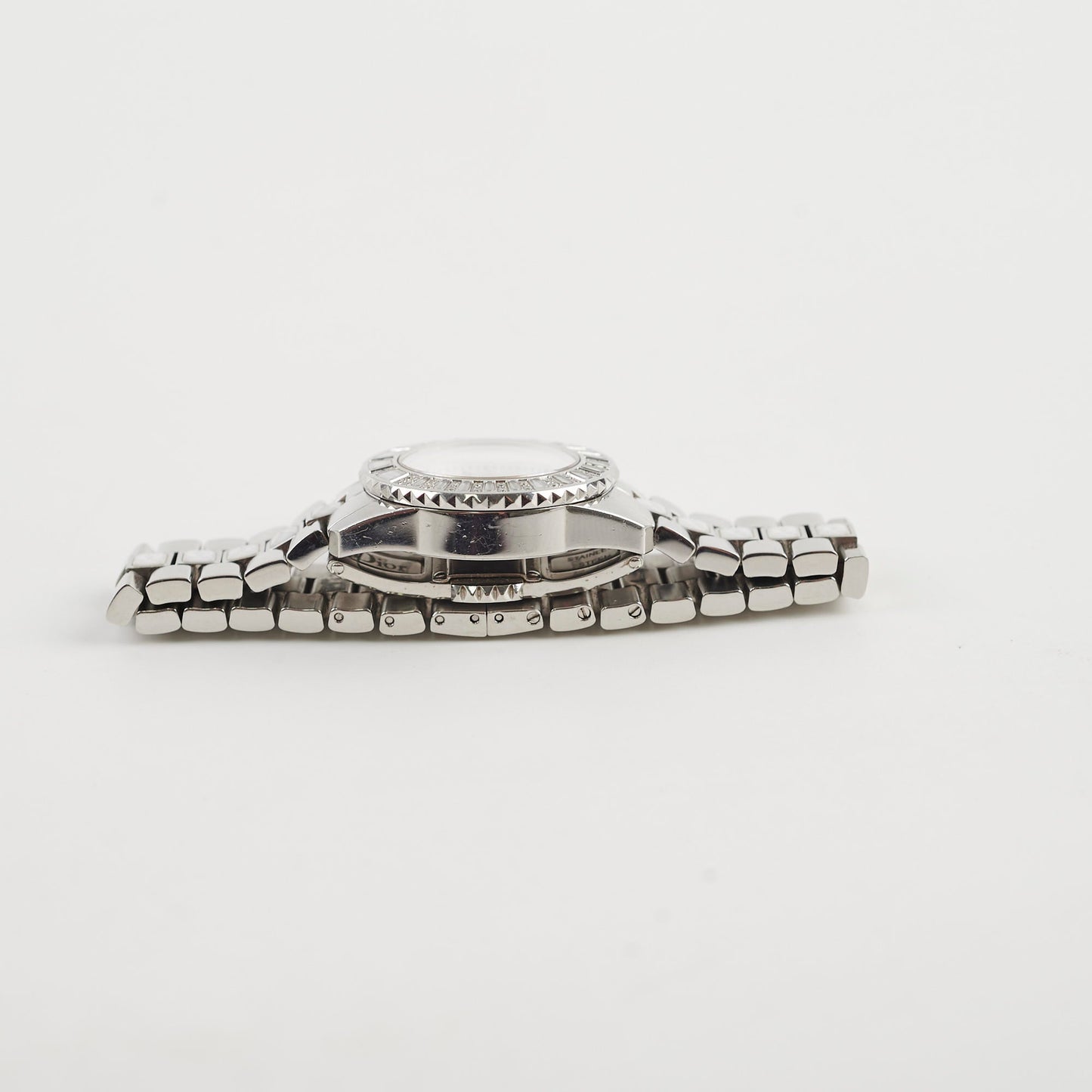 Christian Dior Crystal White Sapphire 28MM Watch CD112113M001
