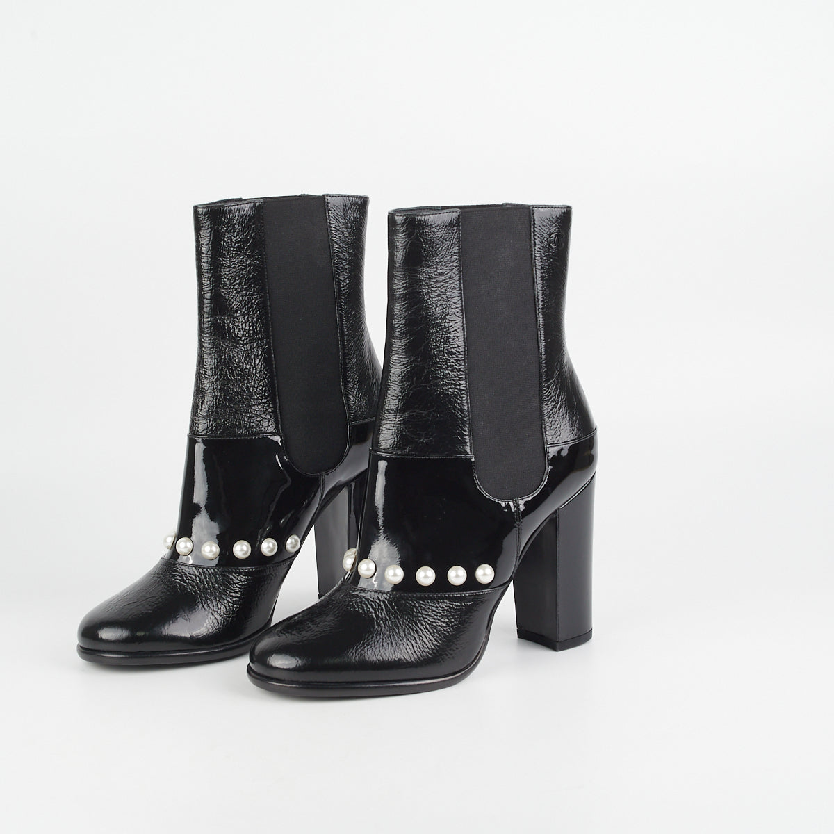 Chanel Ankle Boots Black
