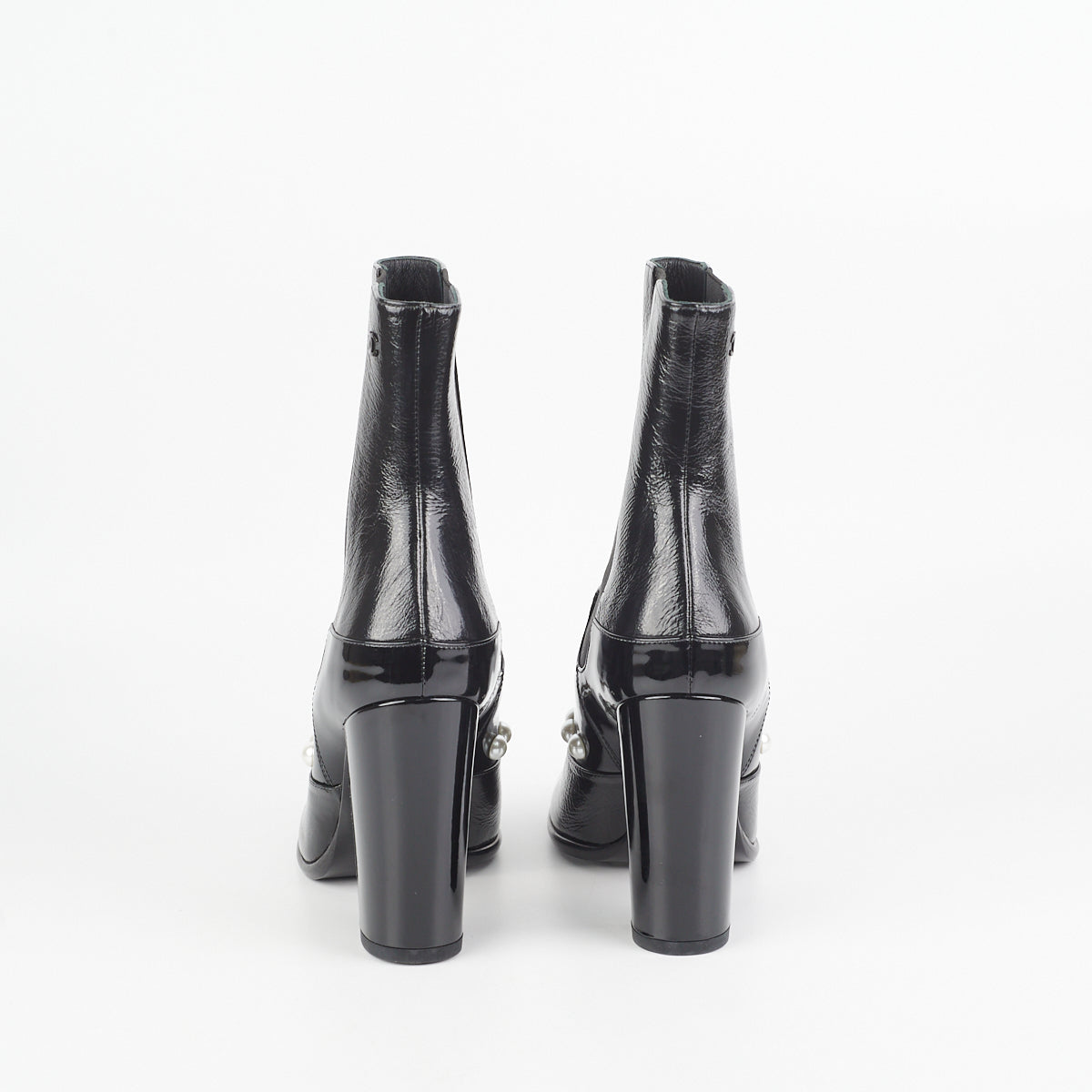 Chanel Ankle Boots Black
