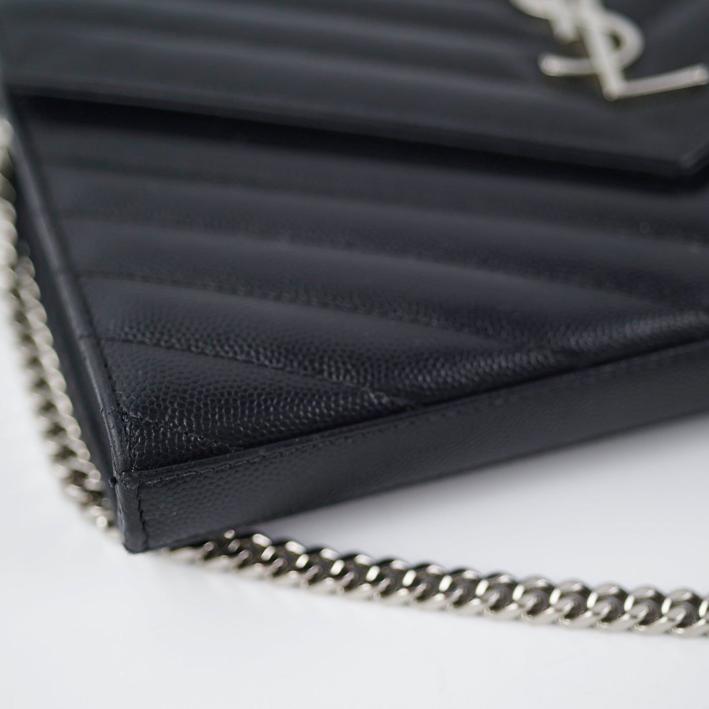 Saint Laurent Envelope Black Crossbody Bag