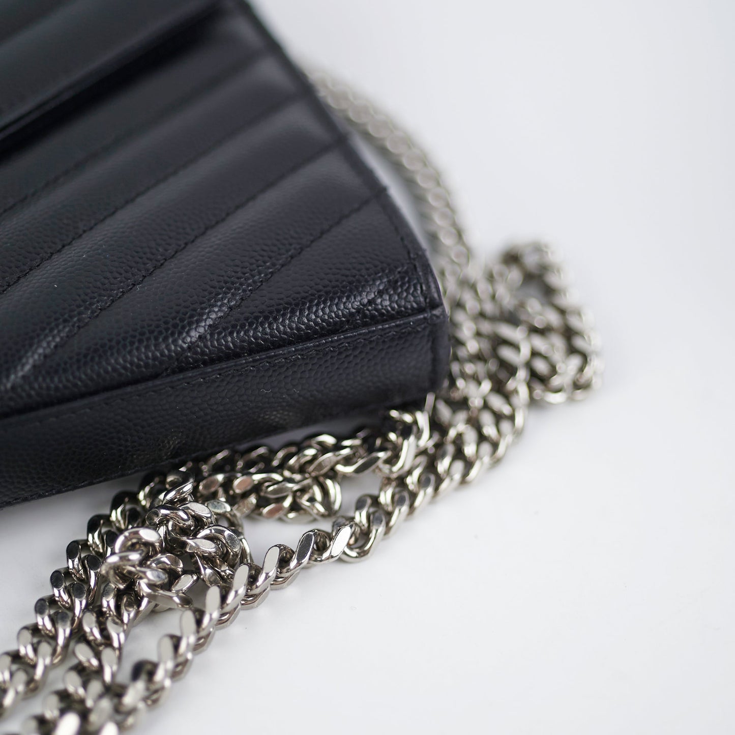 Saint Laurent Envelope Black Crossbody Bag