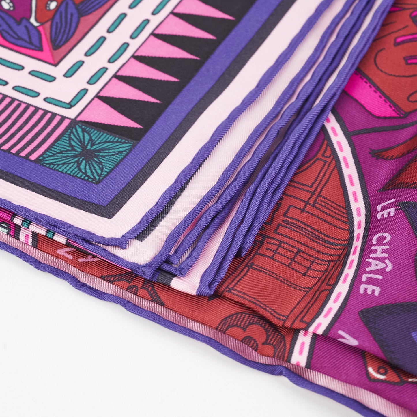 Louis Vuitton Scarf Magenta