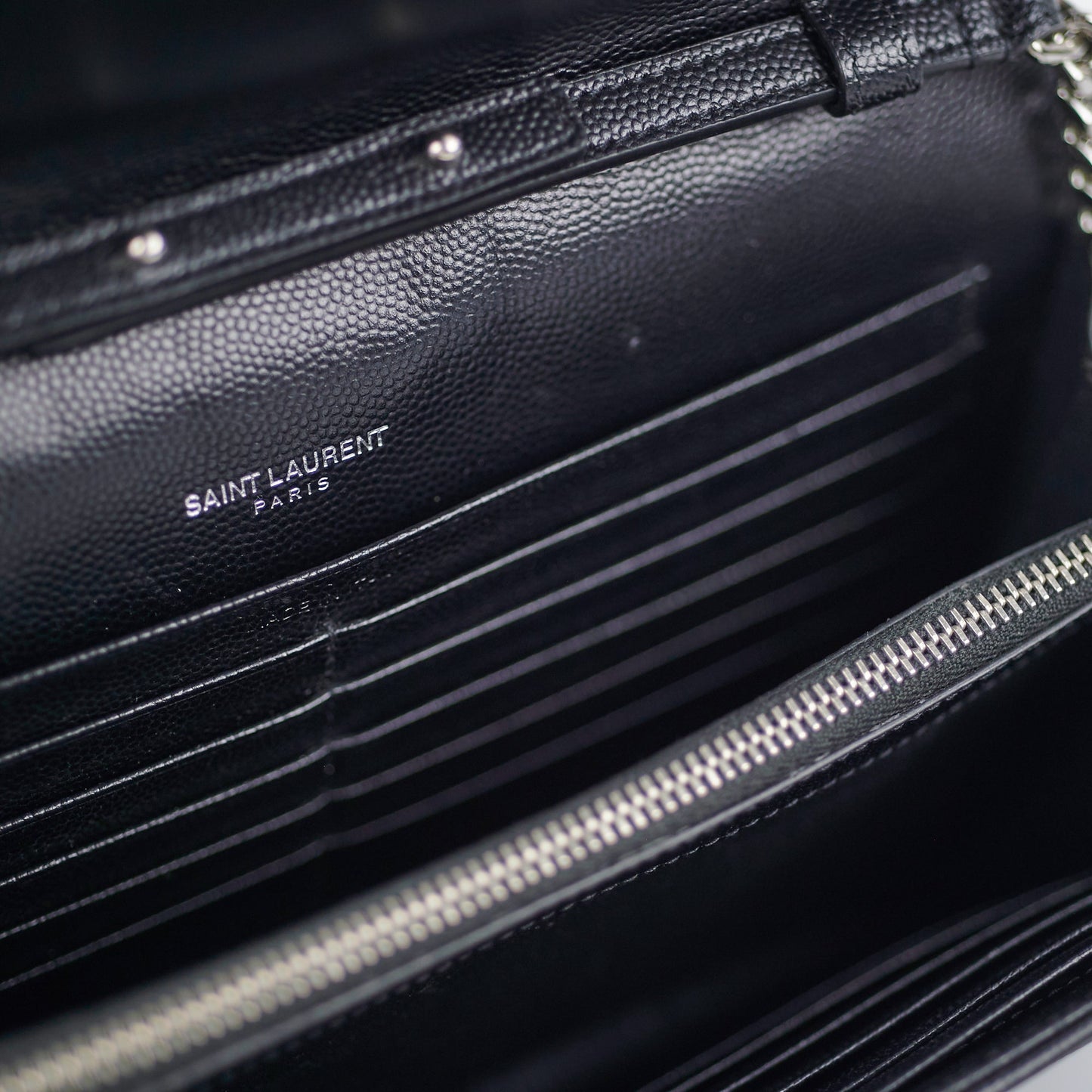 Saint Laurent Envelope Black Crossbody Bag