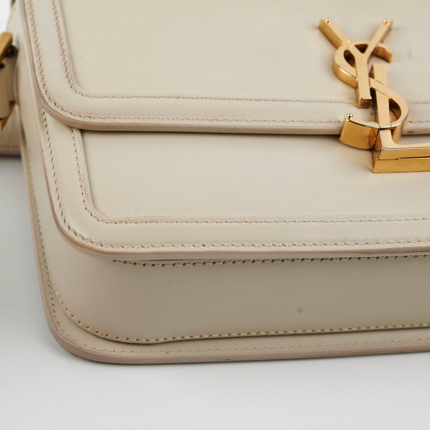 Saint Laurent Medium Solferino Cream