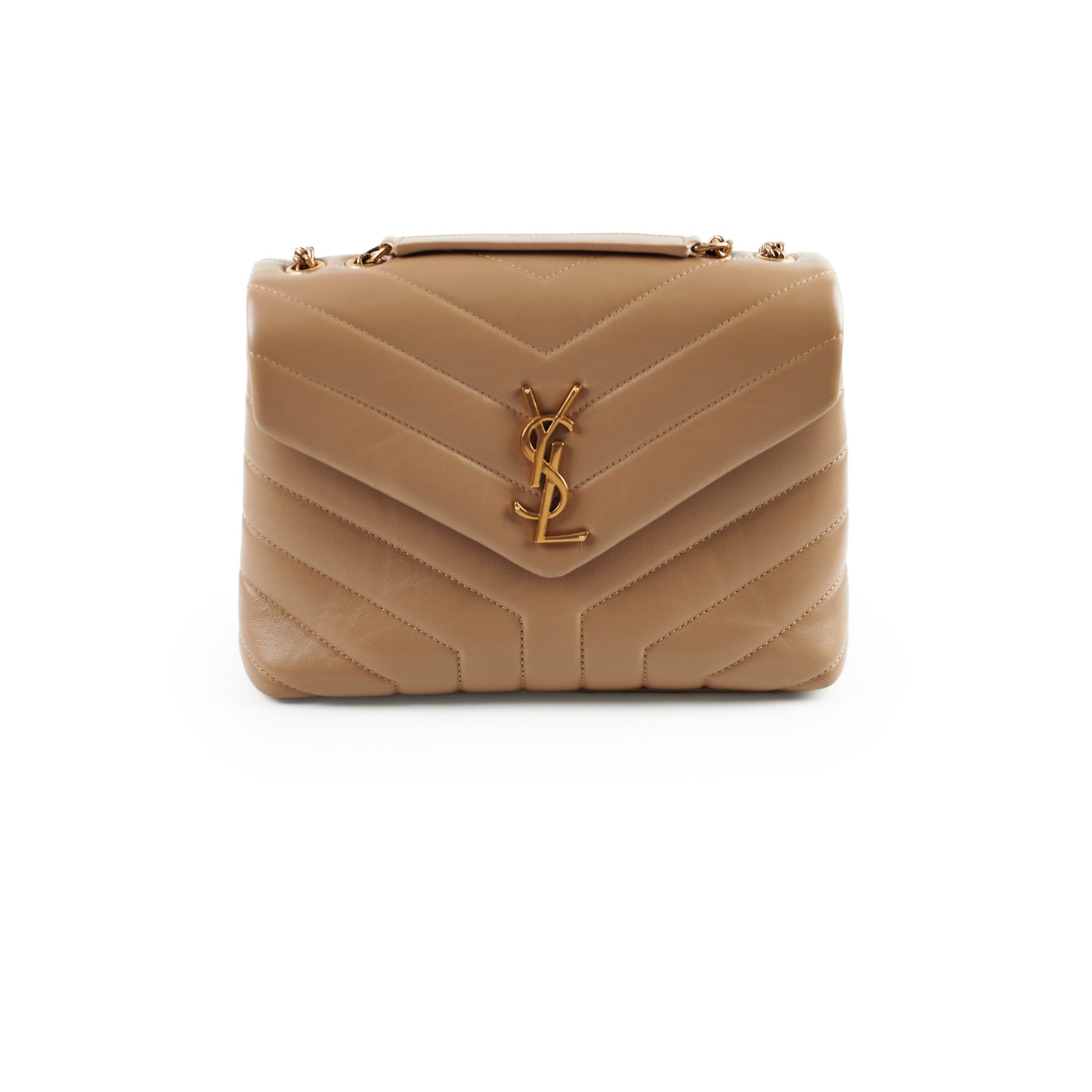Saint Laurent Small Lou Lou Beige