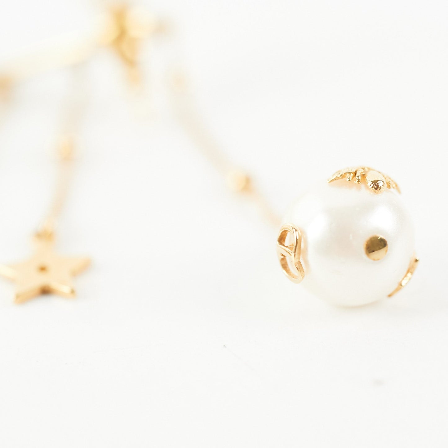 Dior Pearl Gold Earcuffs