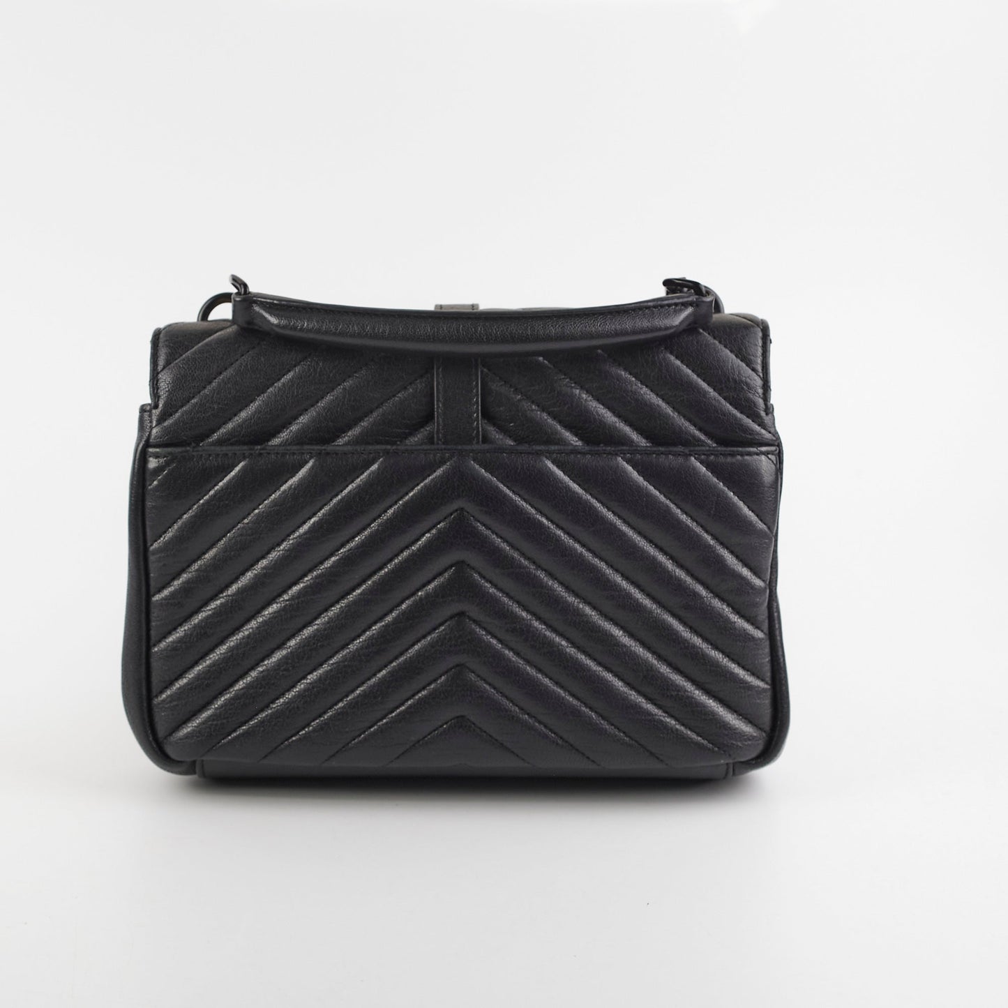 Saint Laurent So black Medium College Bag