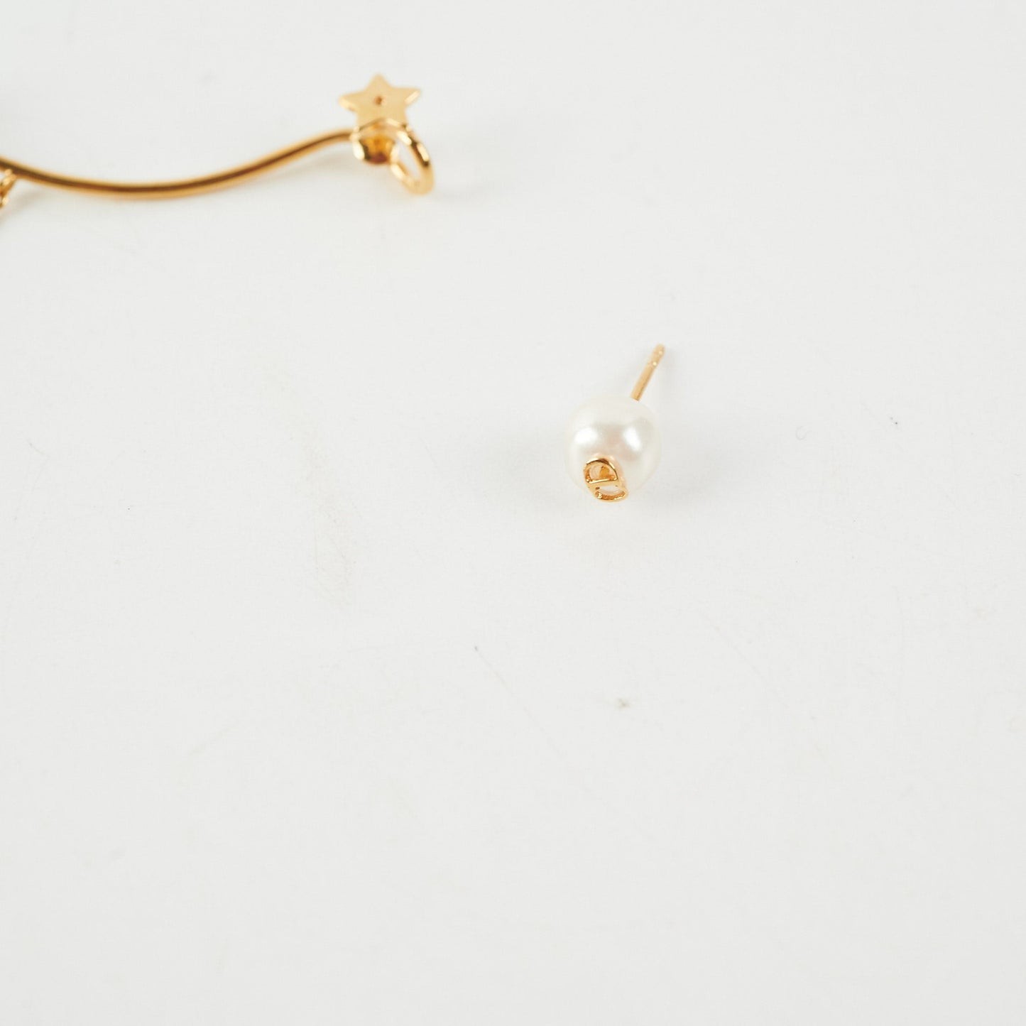 Dior Pearl Gold Earcuffs