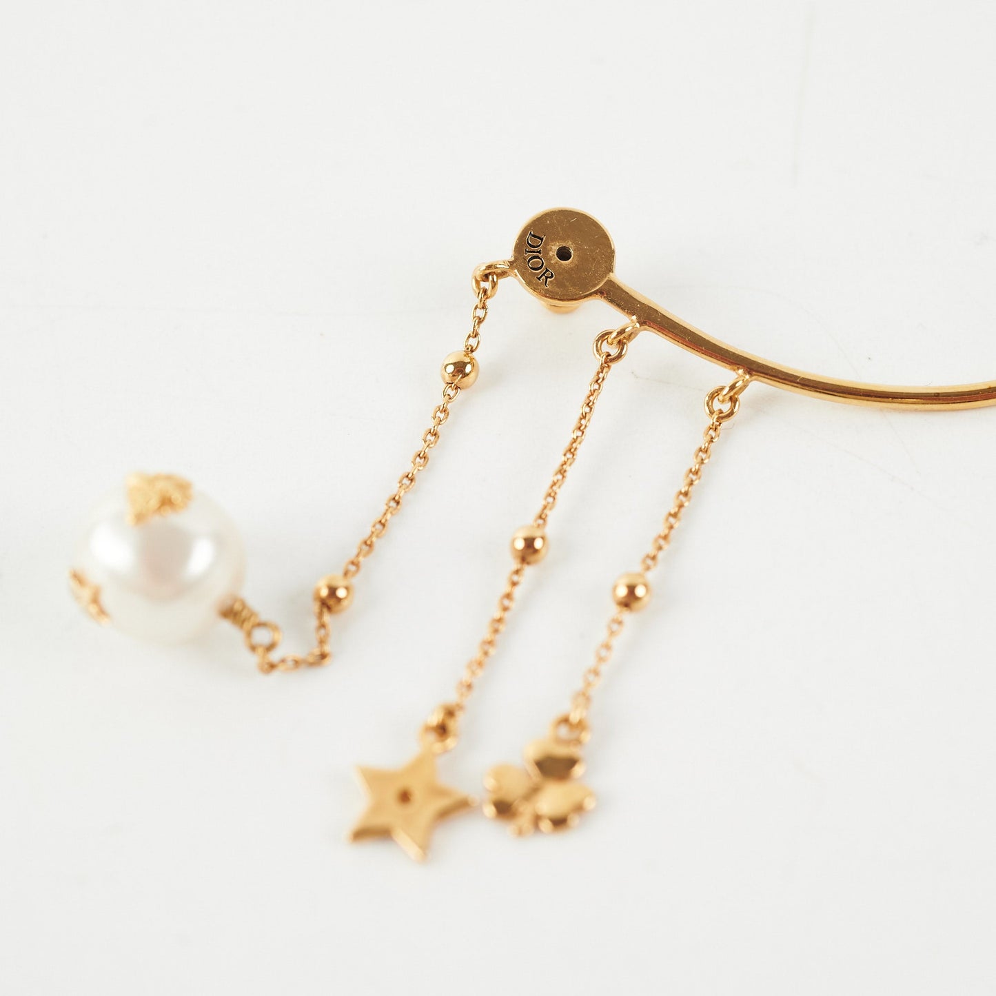 Dior Pearl Gold Earcuffs