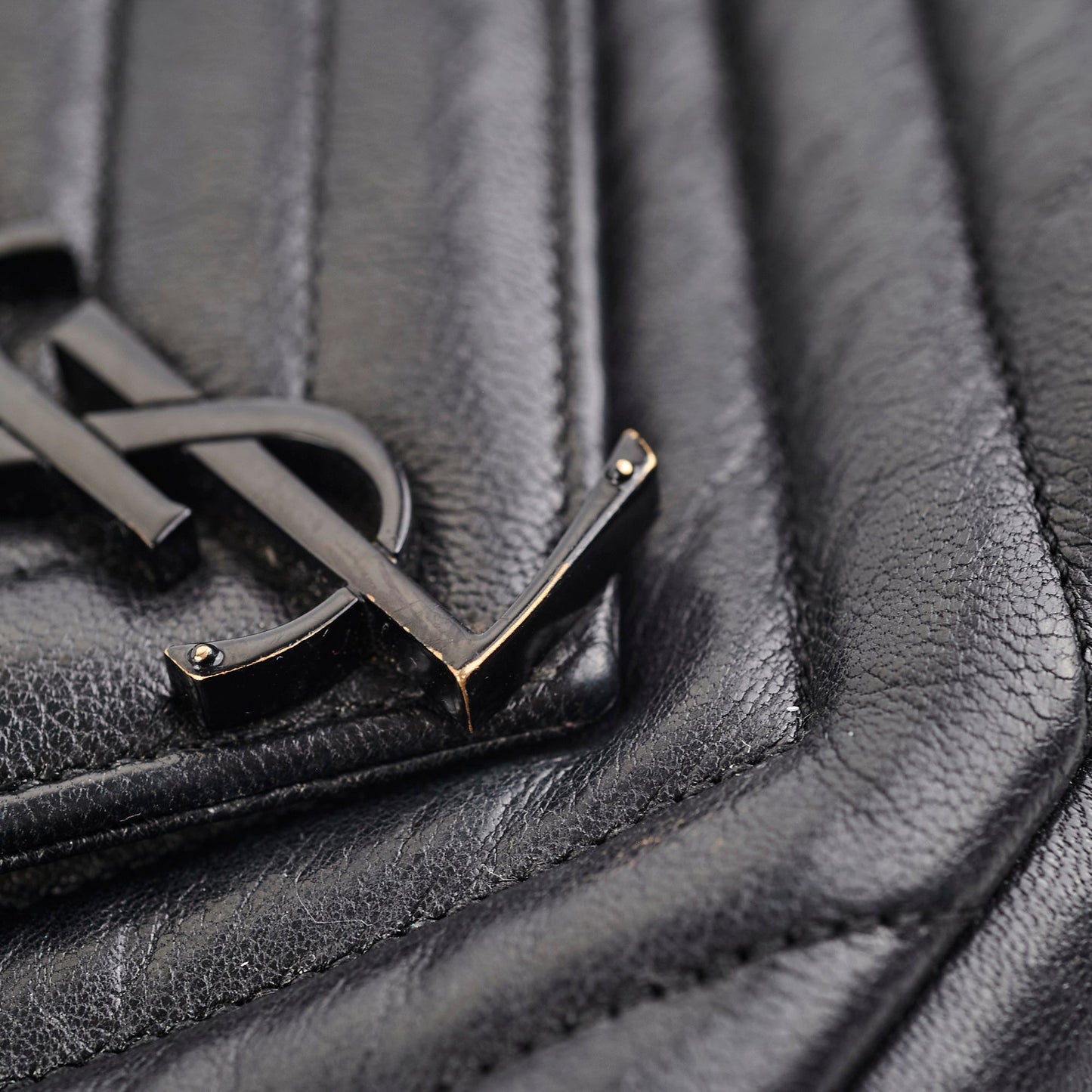 Saint Laurent So black Medium College Bag