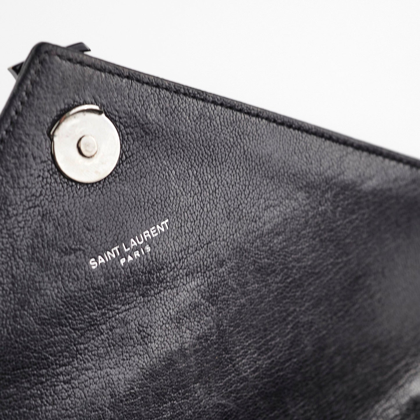 Saint Laurent So black Medium College Bag
