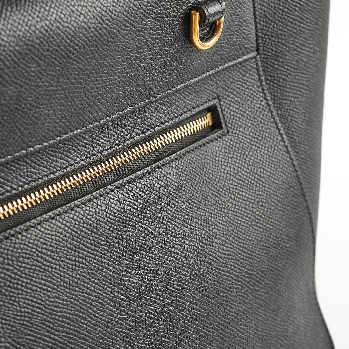 Celine Mirco Belt Bag Black