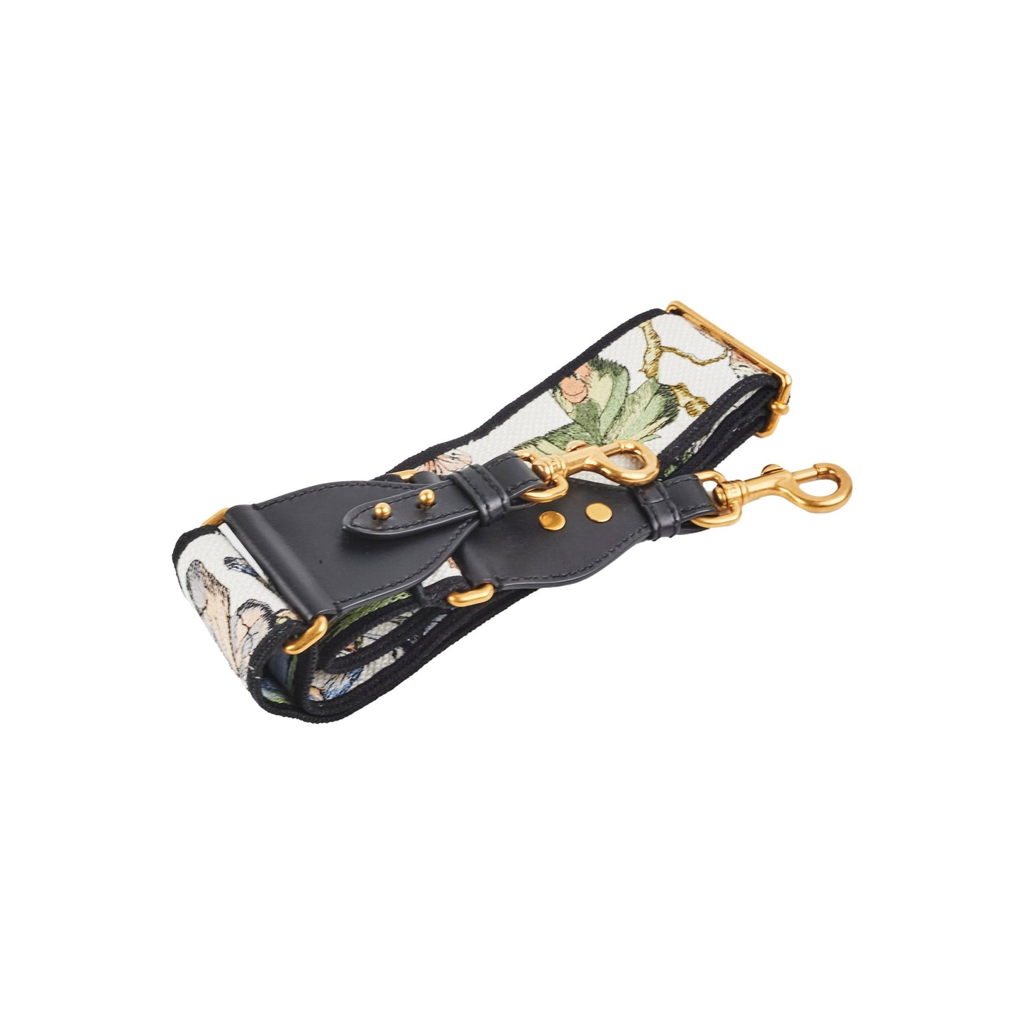 Christian Dior Embroidered Butterfly Adjustable Strap