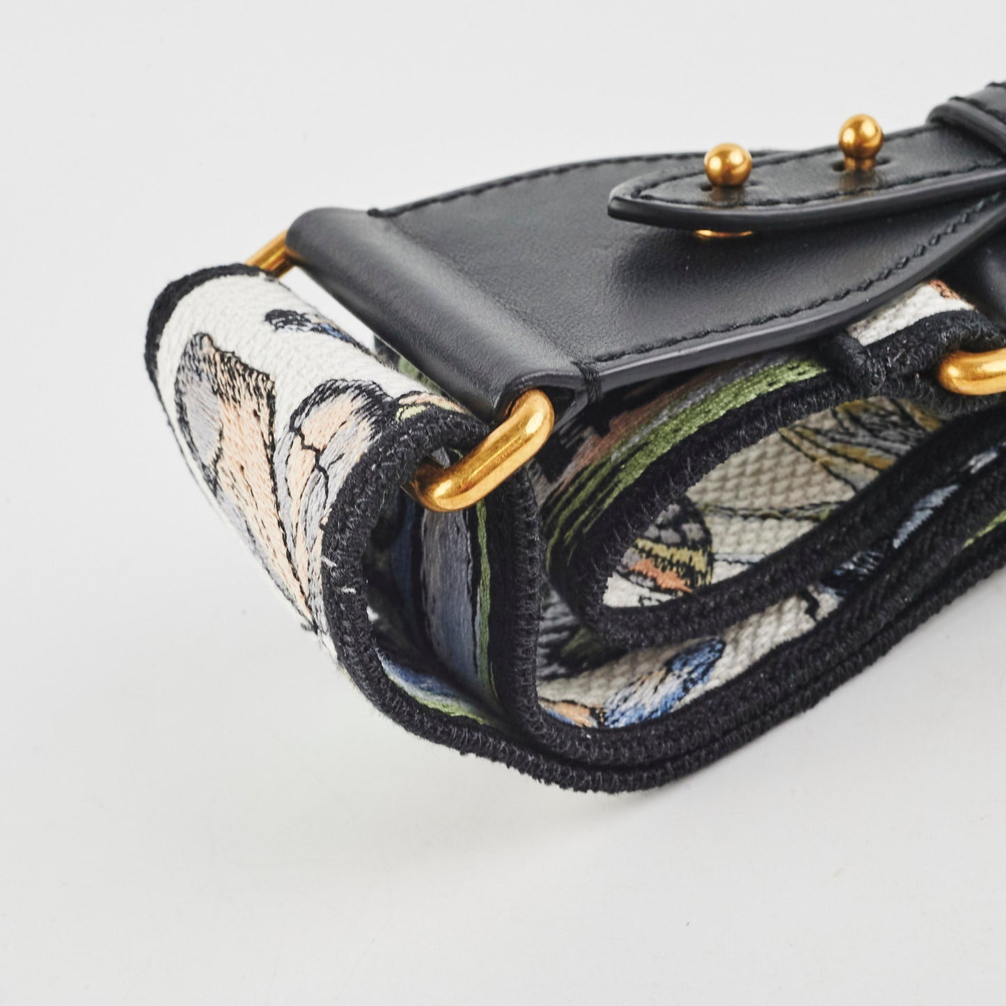 Christian Dior Embroidered Butterfly Adjustable Strap
