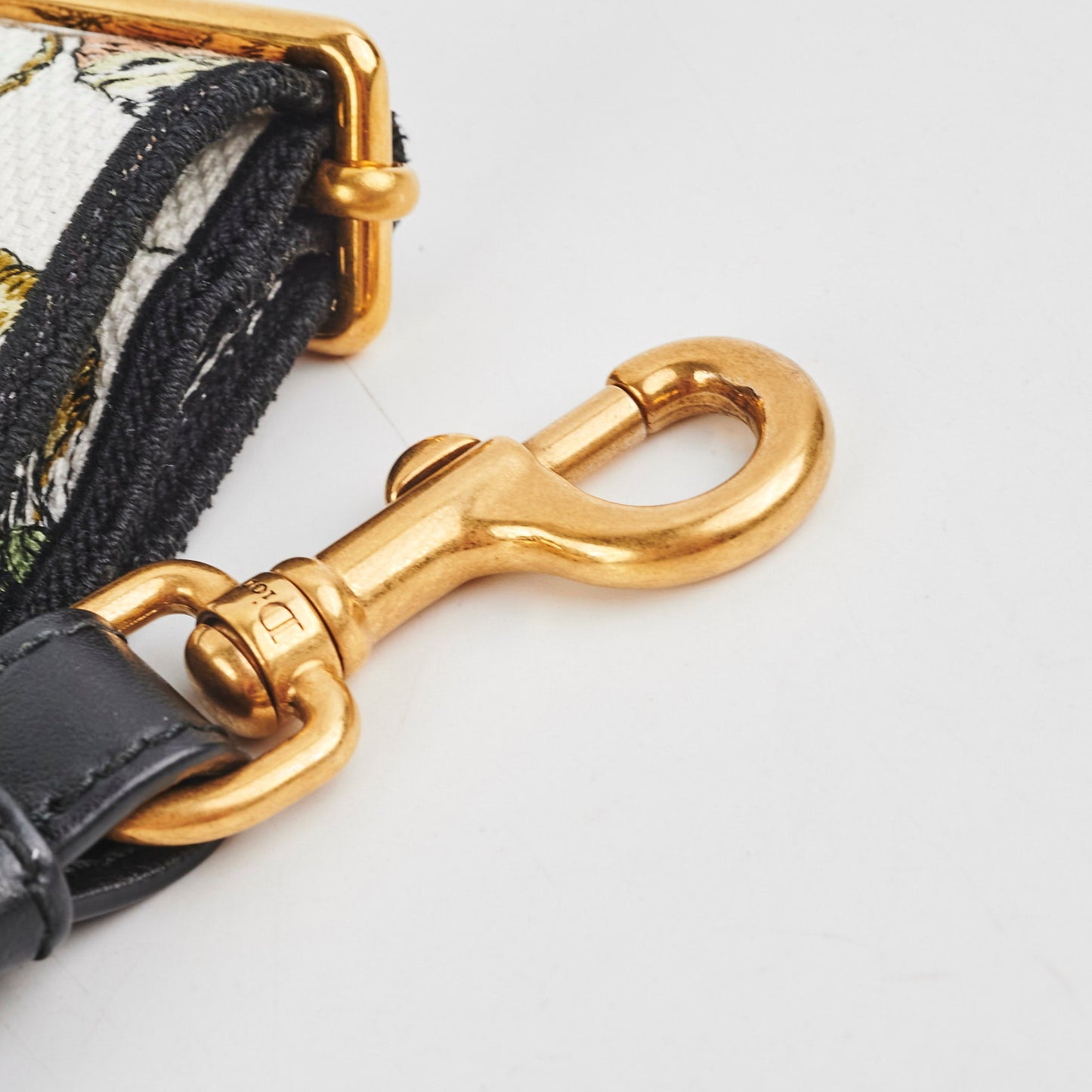 Christian Dior Embroidered Butterfly Adjustable Strap