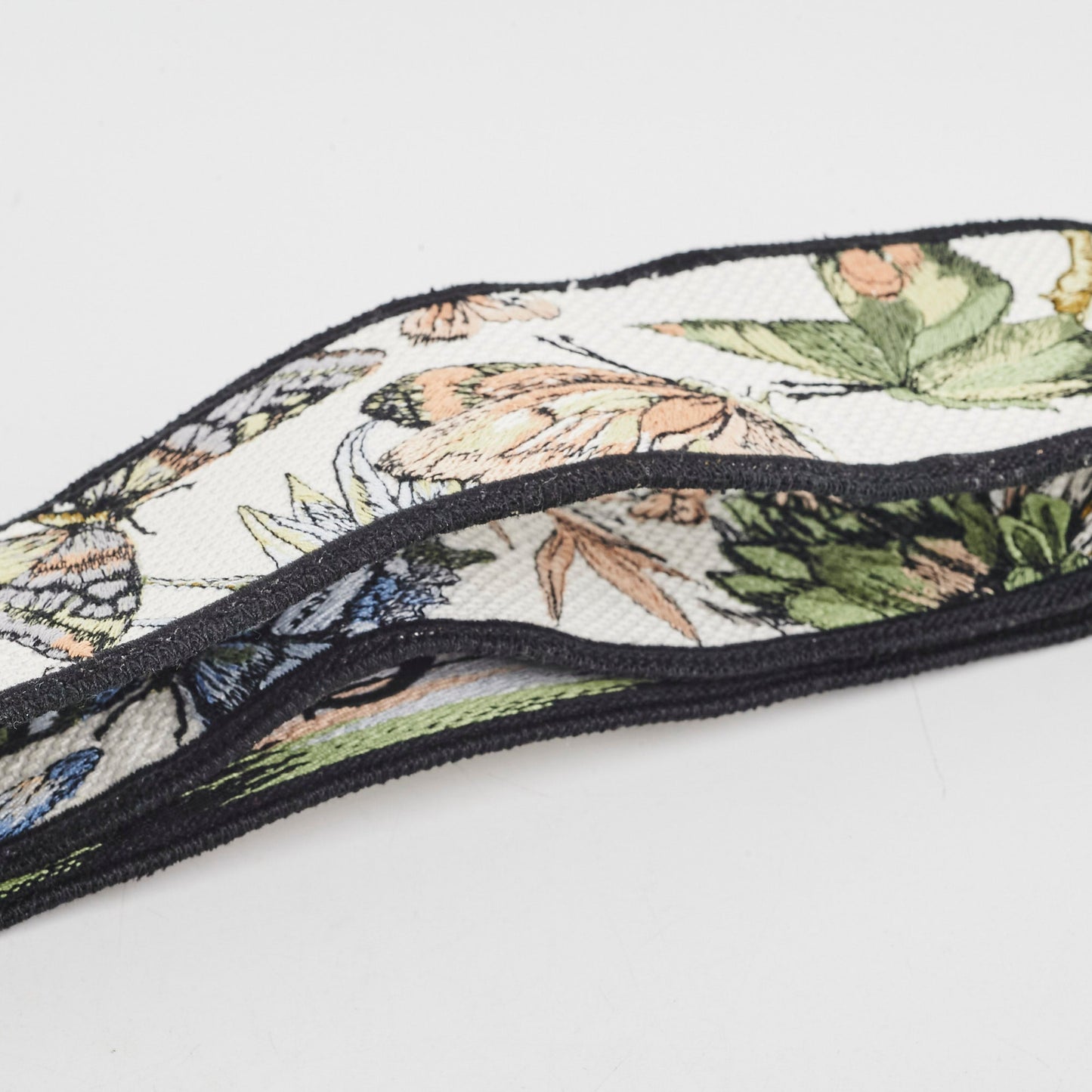 Christian Dior Embroidered Butterfly Adjustable Strap