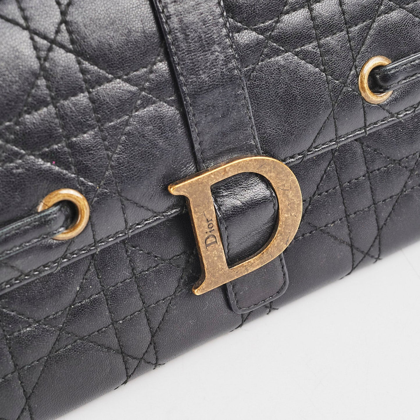 Christian Dior Black Long Clutch Wallet