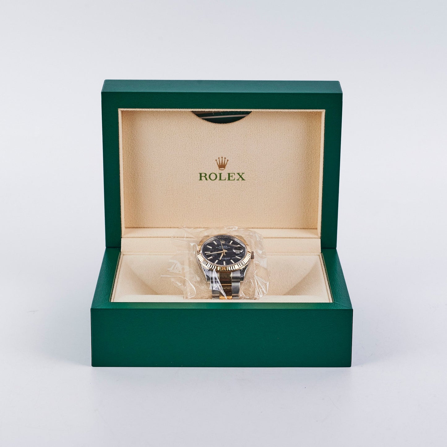 Rolex Datejust 41mm Two Toned Black Watch 126333