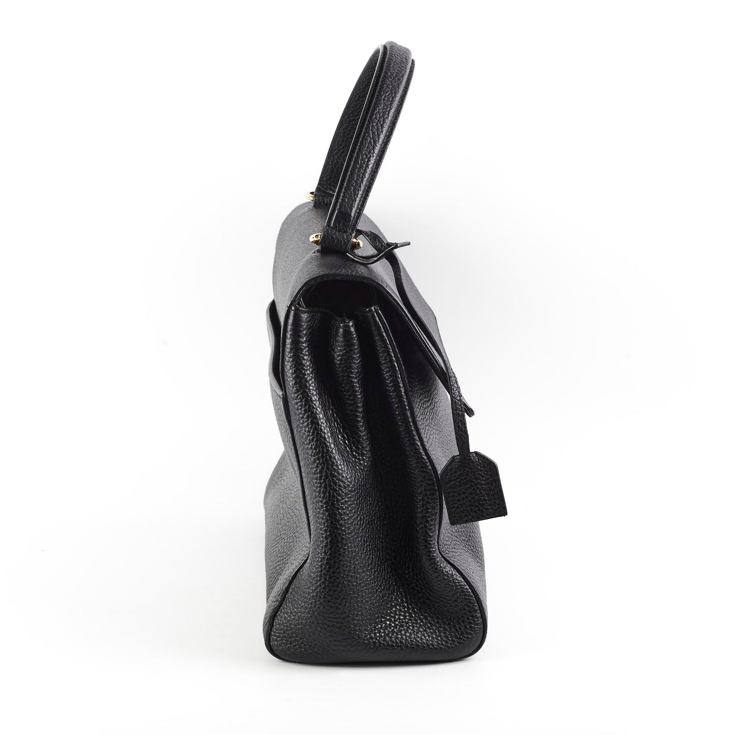 Saint Laurent Sac Moujik Black Top Handle