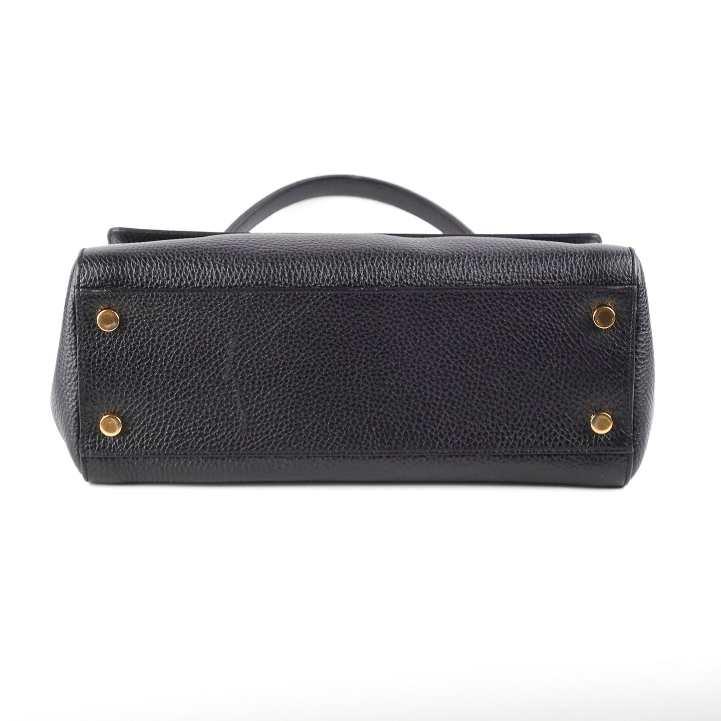 Saint Laurent Sac Moujik Black Top Handle