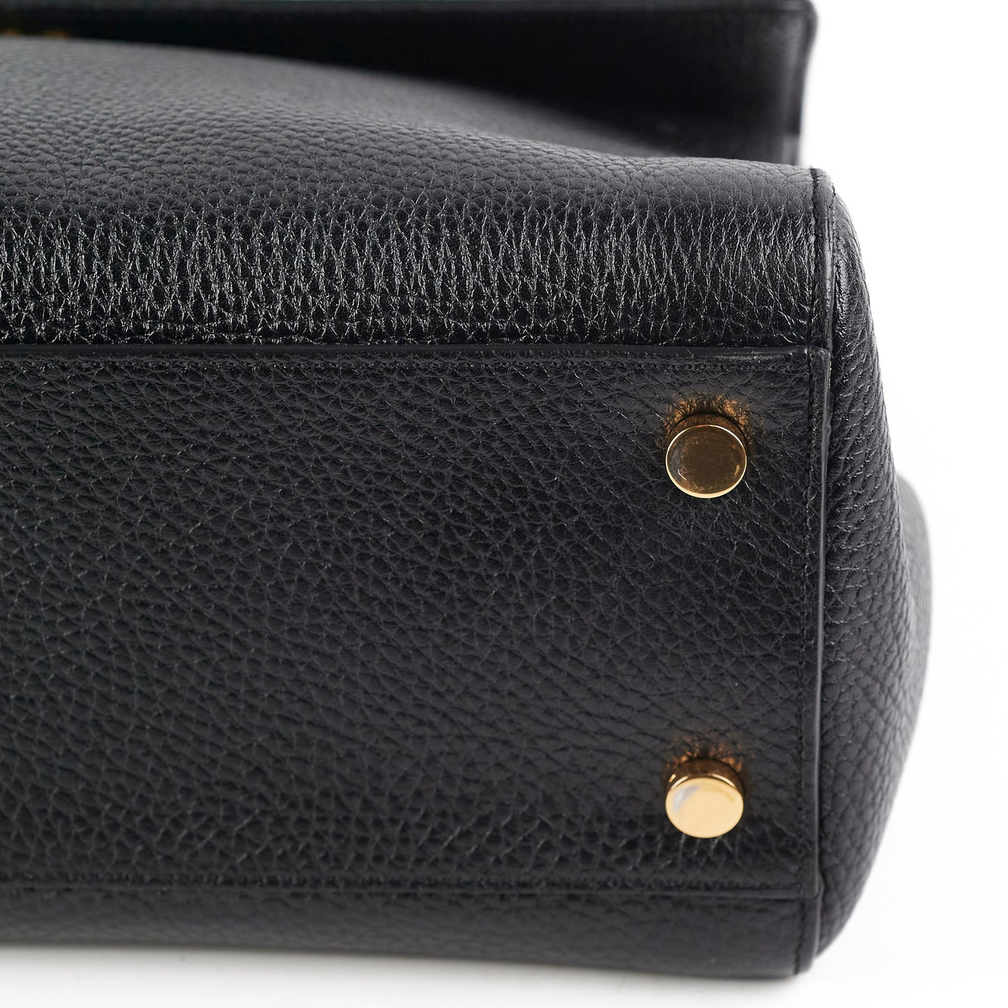 Saint Laurent Sac Moujik Black Top Handle