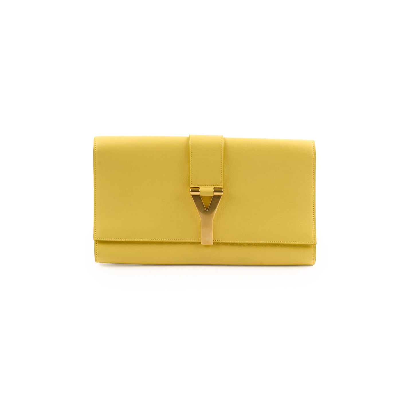 Saint Laurent Y Clutch Yellow
