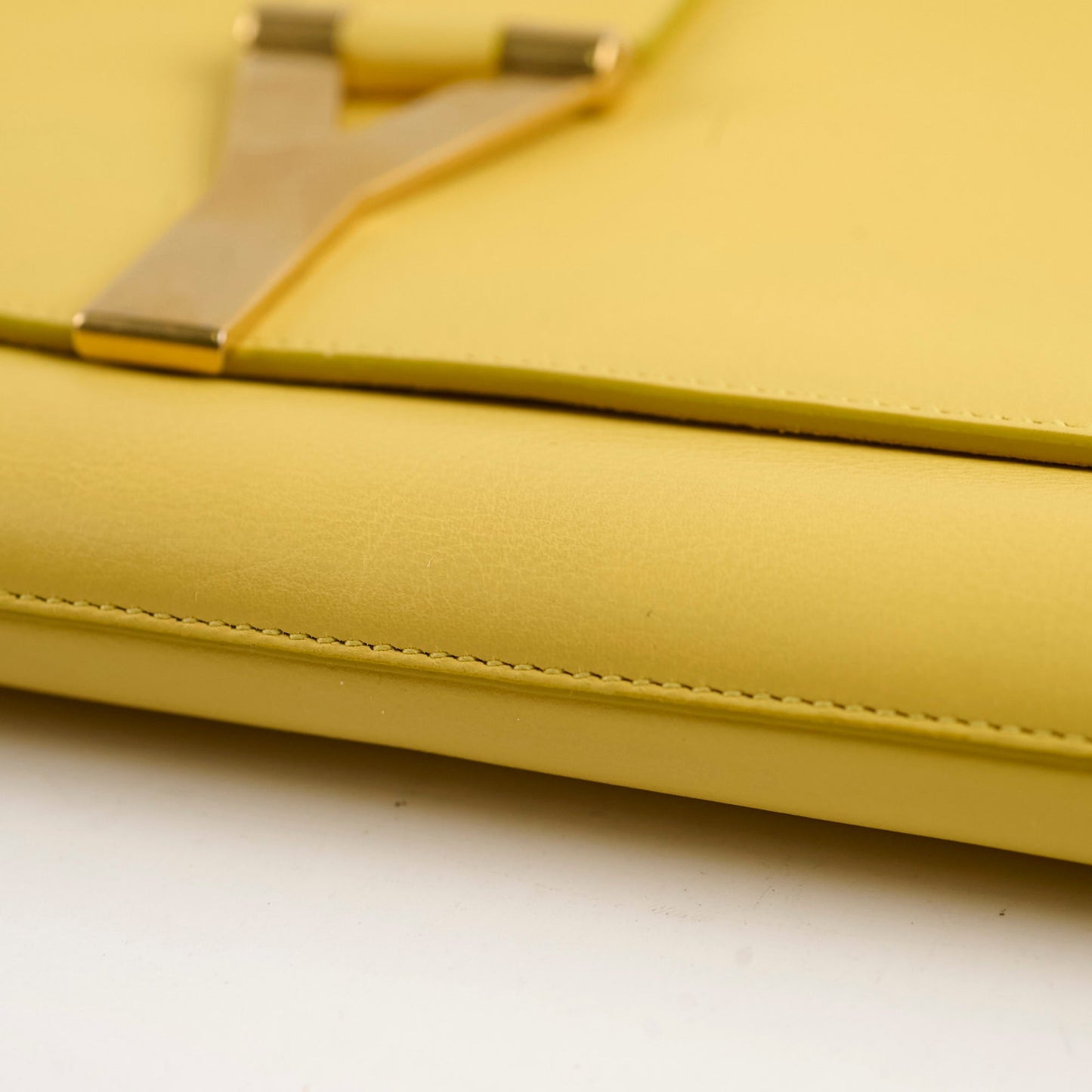 Saint Laurent Y Clutch Yellow