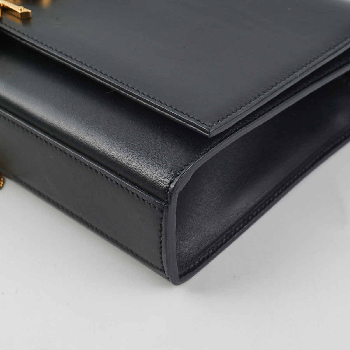 Saint Laurent Medium Kate Black