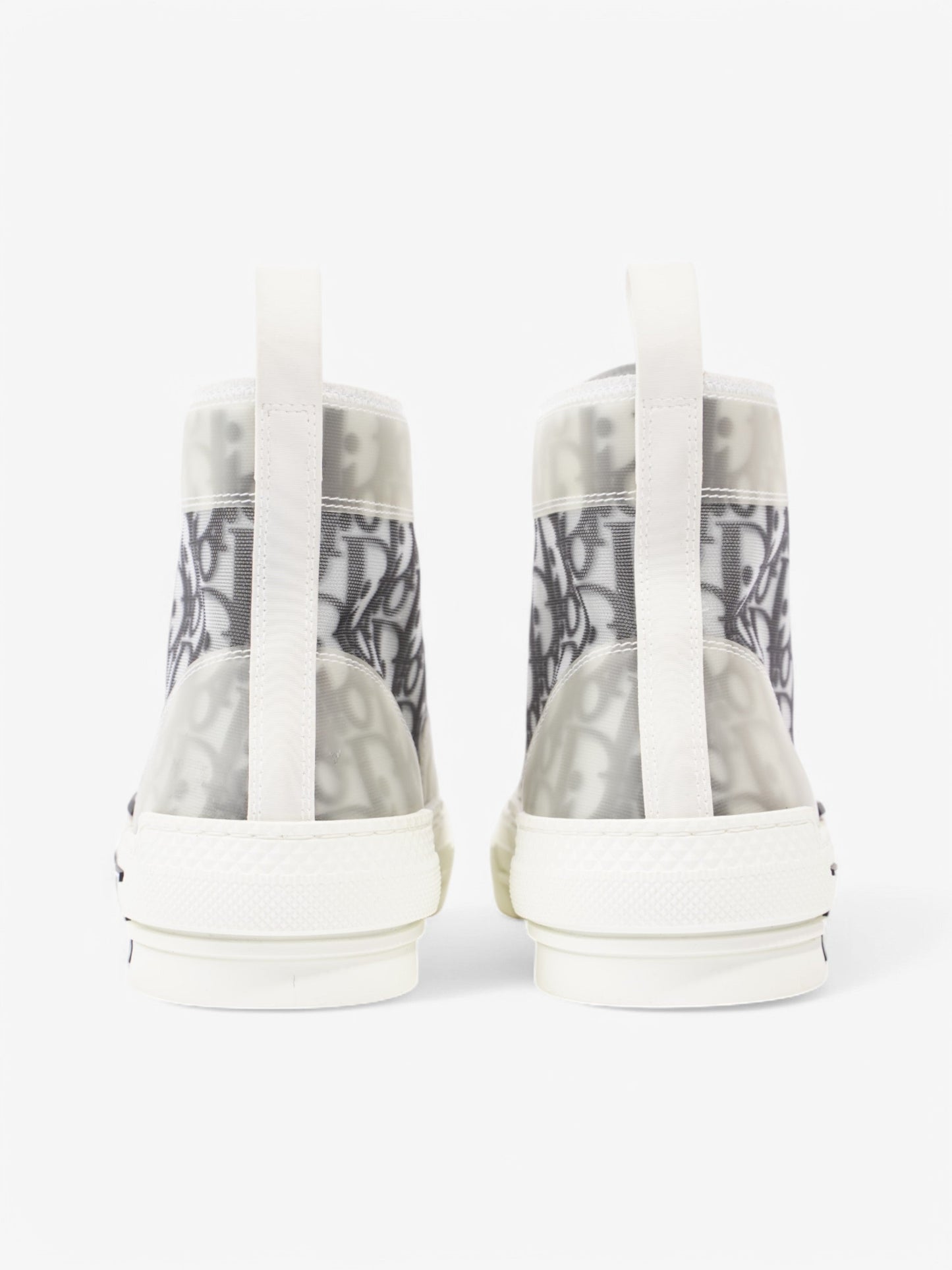 Christian Dior B23 White / Grey Oblique Rubber EU 42 UK 8