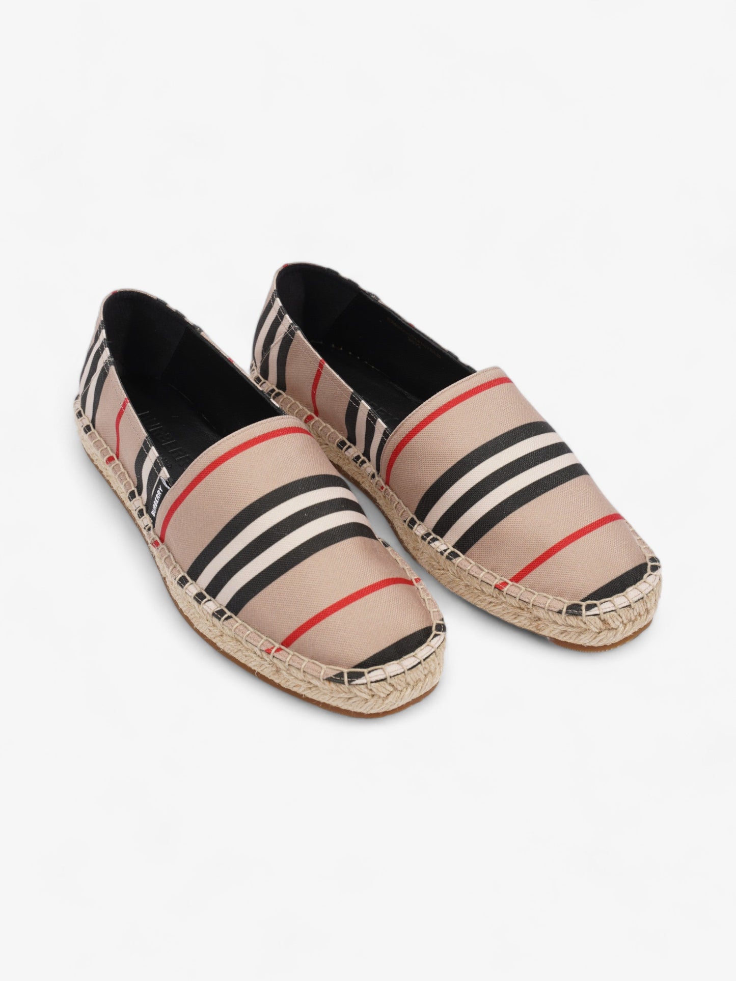 Burberry Alport Espadrilles Archive Beige Canvas EU 38.5 UK 5.5
