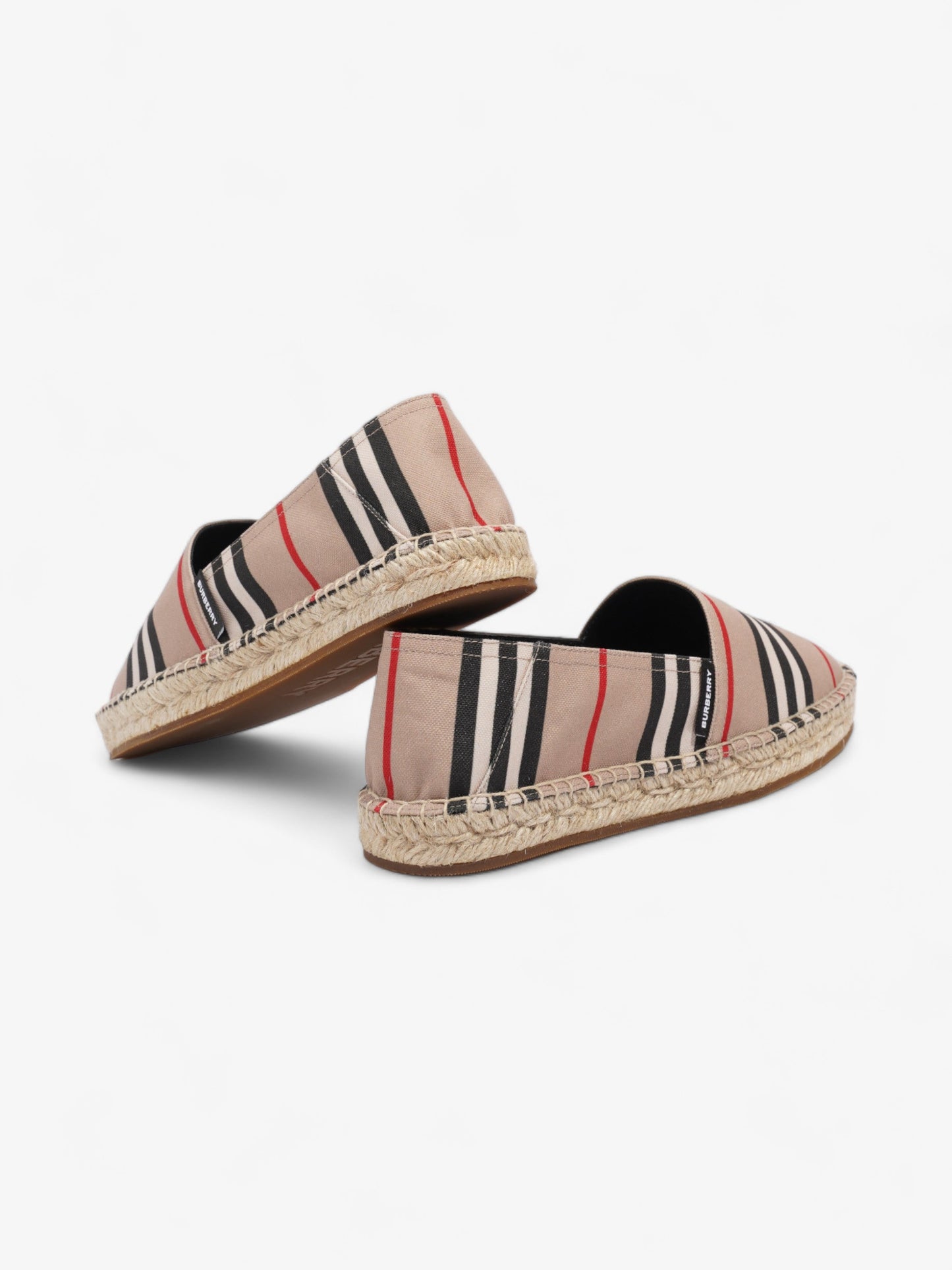 Burberry Alport Espadrilles Archive Beige Canvas EU 38.5 UK 5.5