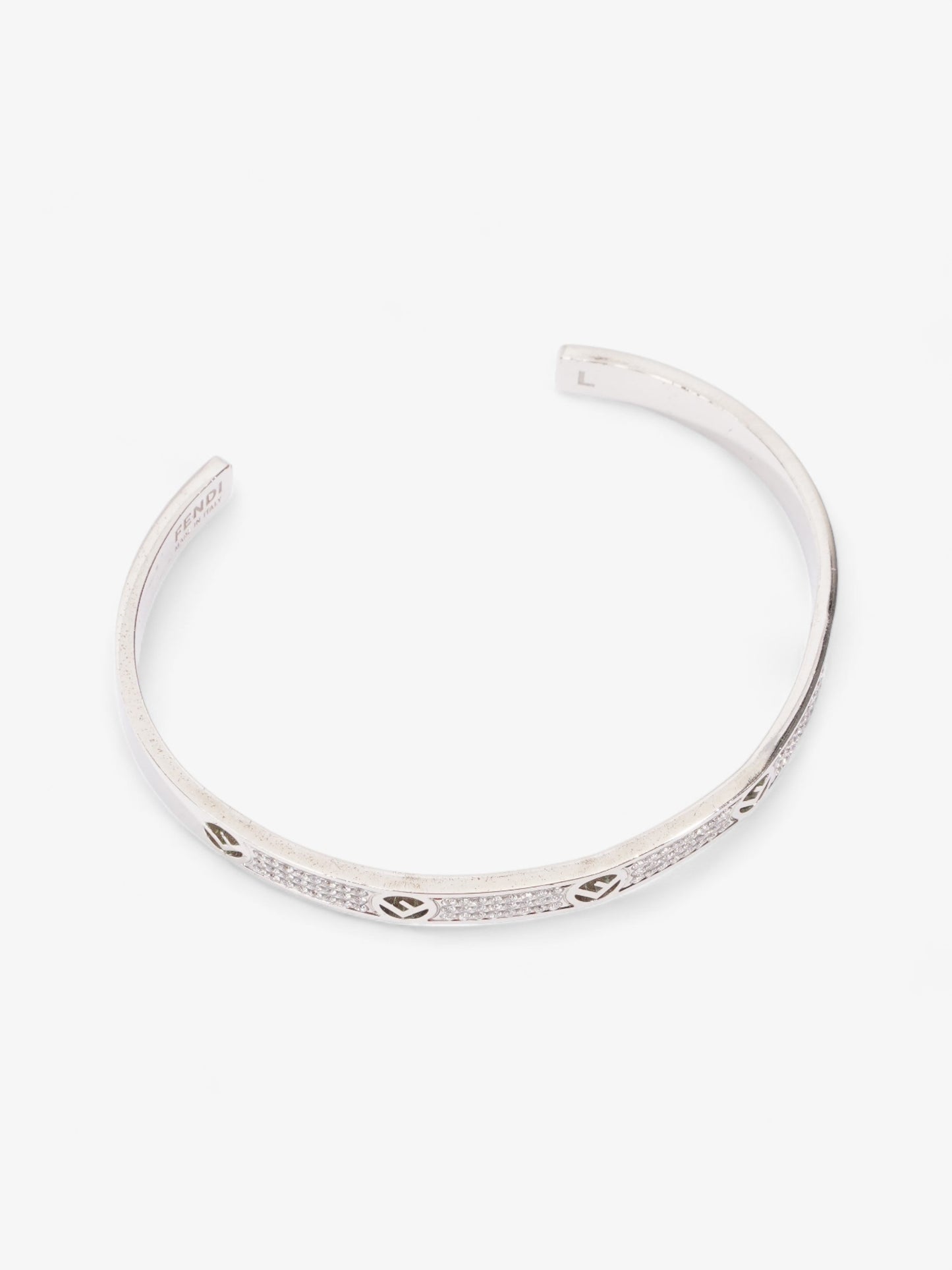 Fendi F Is Fendi Bracelet Silver Base Metal L