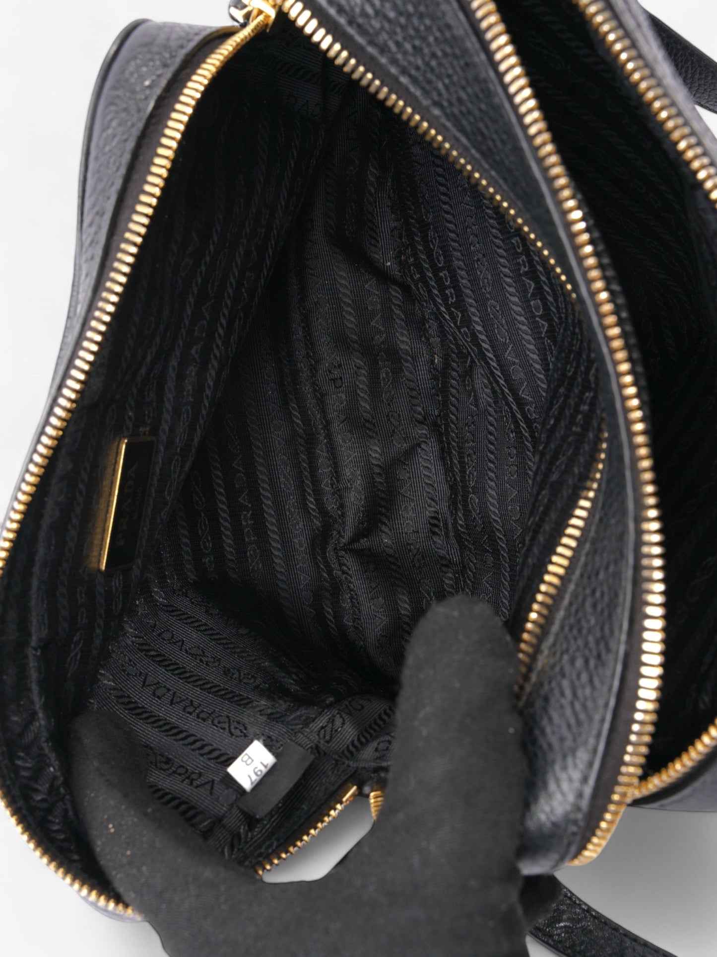 Prada Camera Bag Black Saffiano Leather