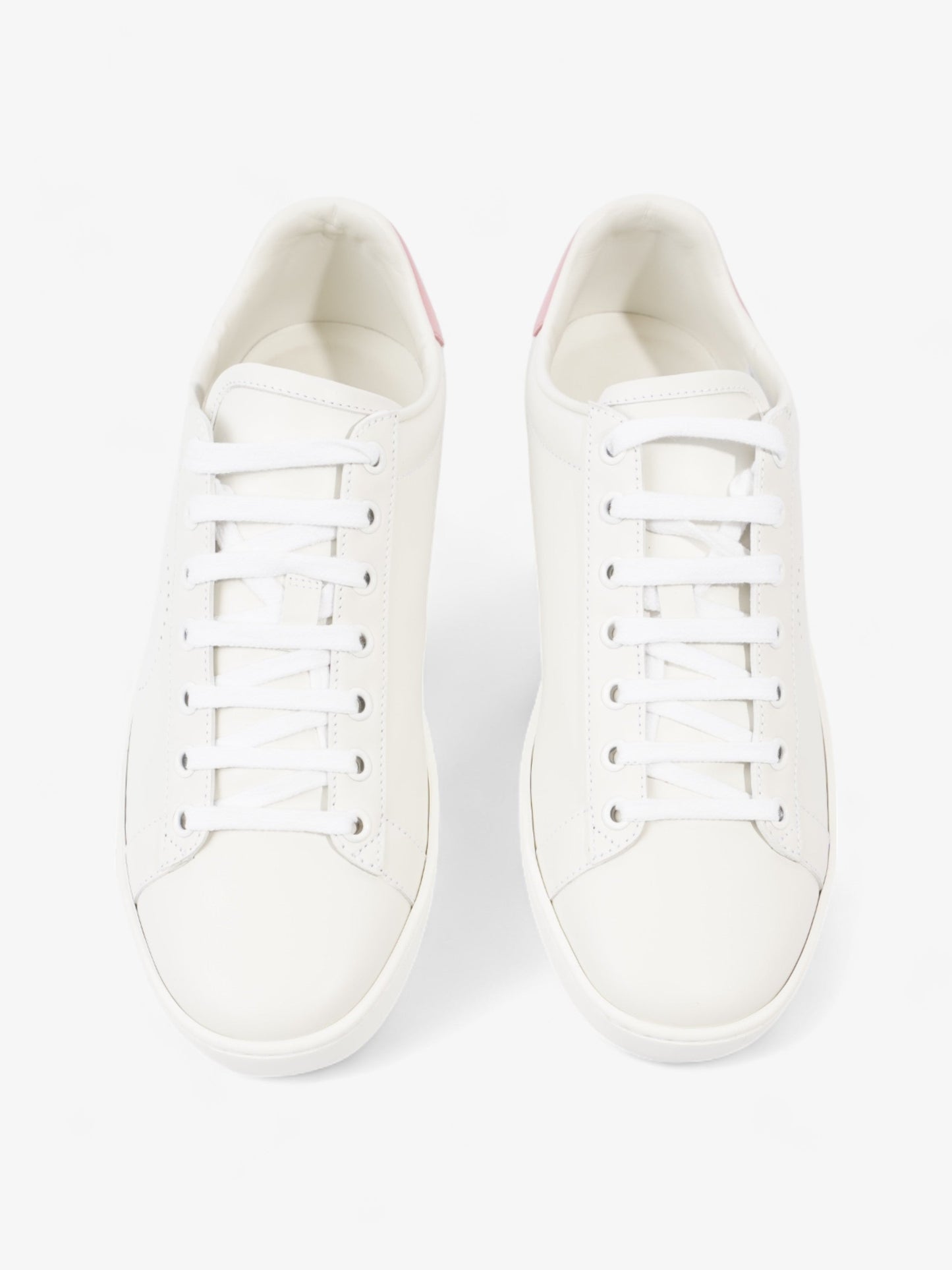 Gucci Ace Interlocking G Sneakers White / Pink Leather EU 38.5 UK 5.5