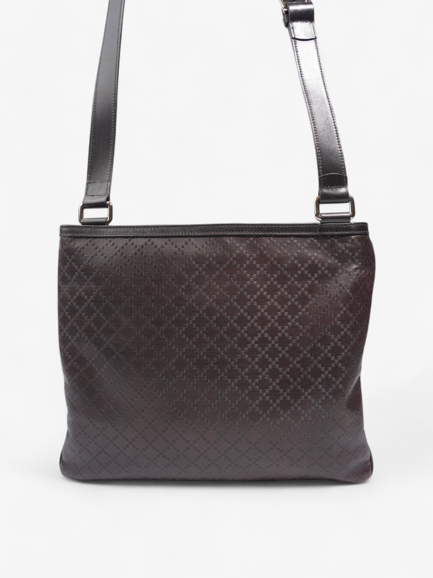 Gucci GG Imprime Messenger Dark Brown Coated Canvas