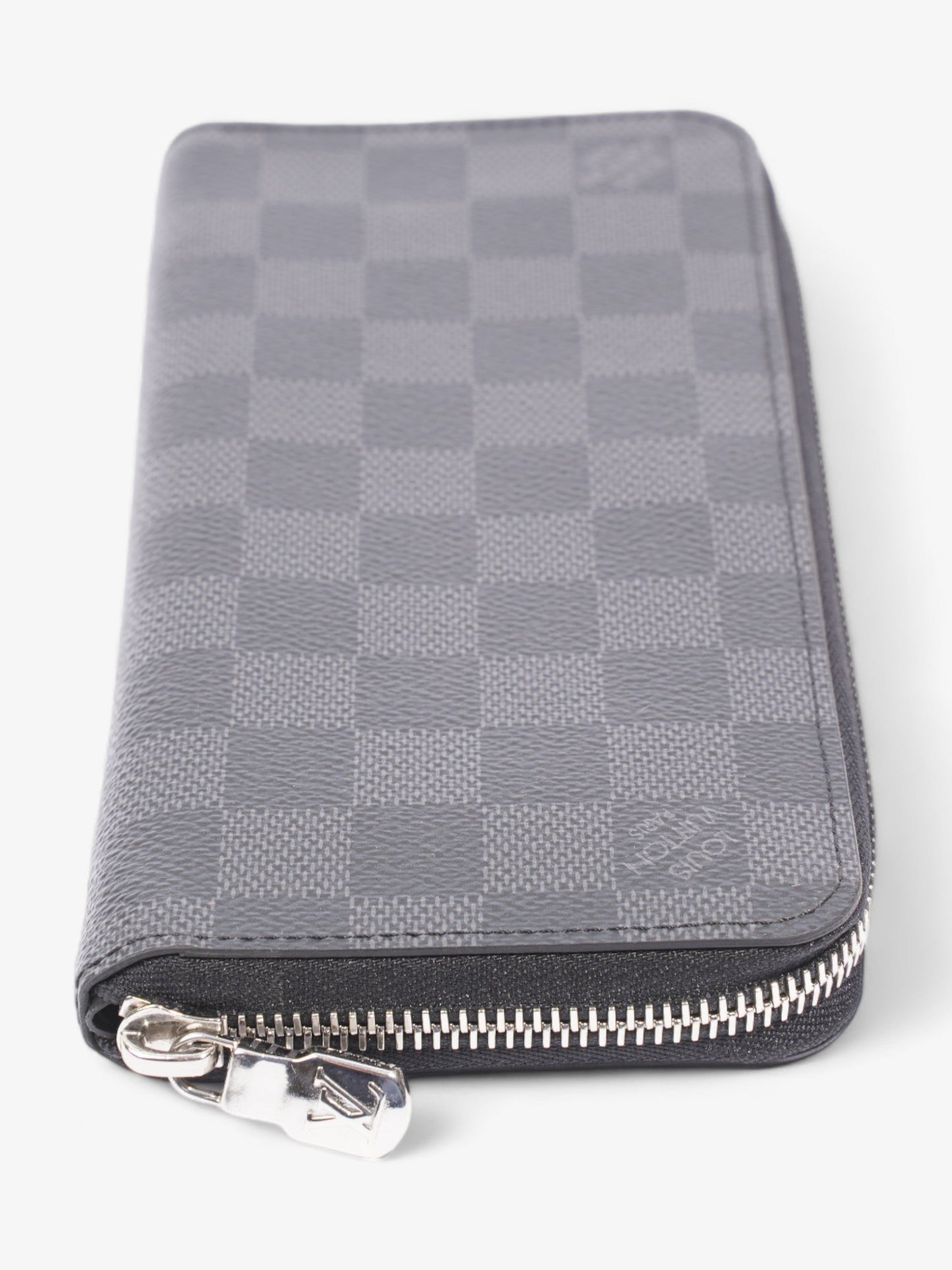 Louis Vuitton Zippy Wallet Damier Graphite Coated Canvas