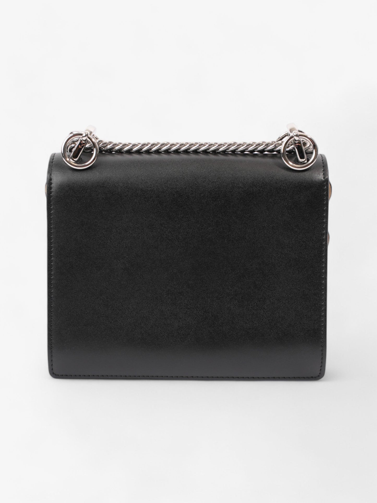 Fendi Kan I Black Leather Small