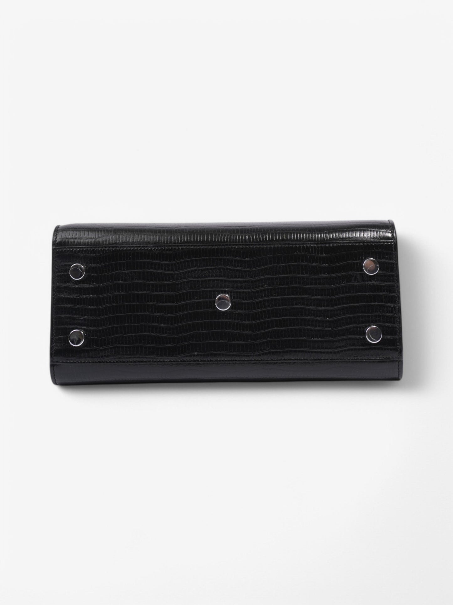 Saint Laurent Sac de Jour Black Crocodile Leather Small