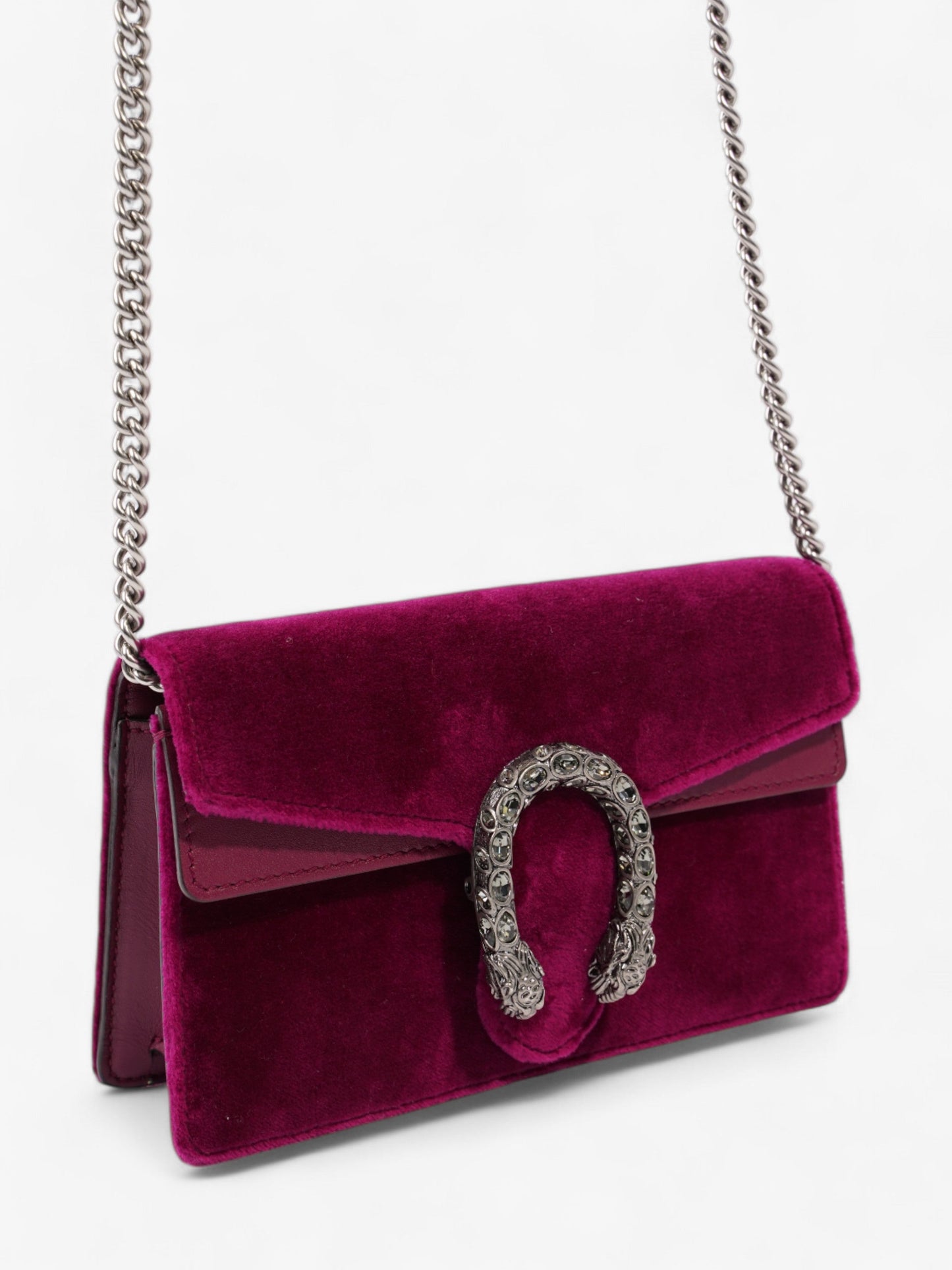 Gucci Dionysus Magneta Velvet Super Mini