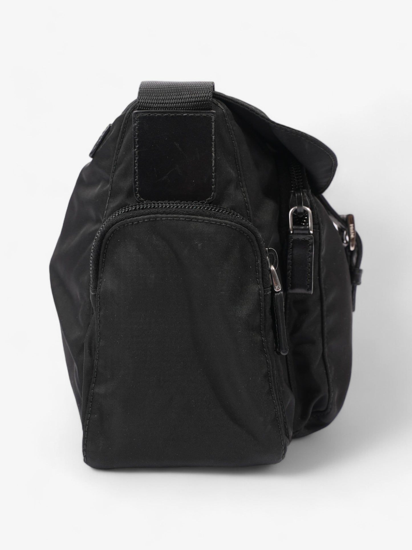 Prada Tessuto Crossbody Black Re Nylon