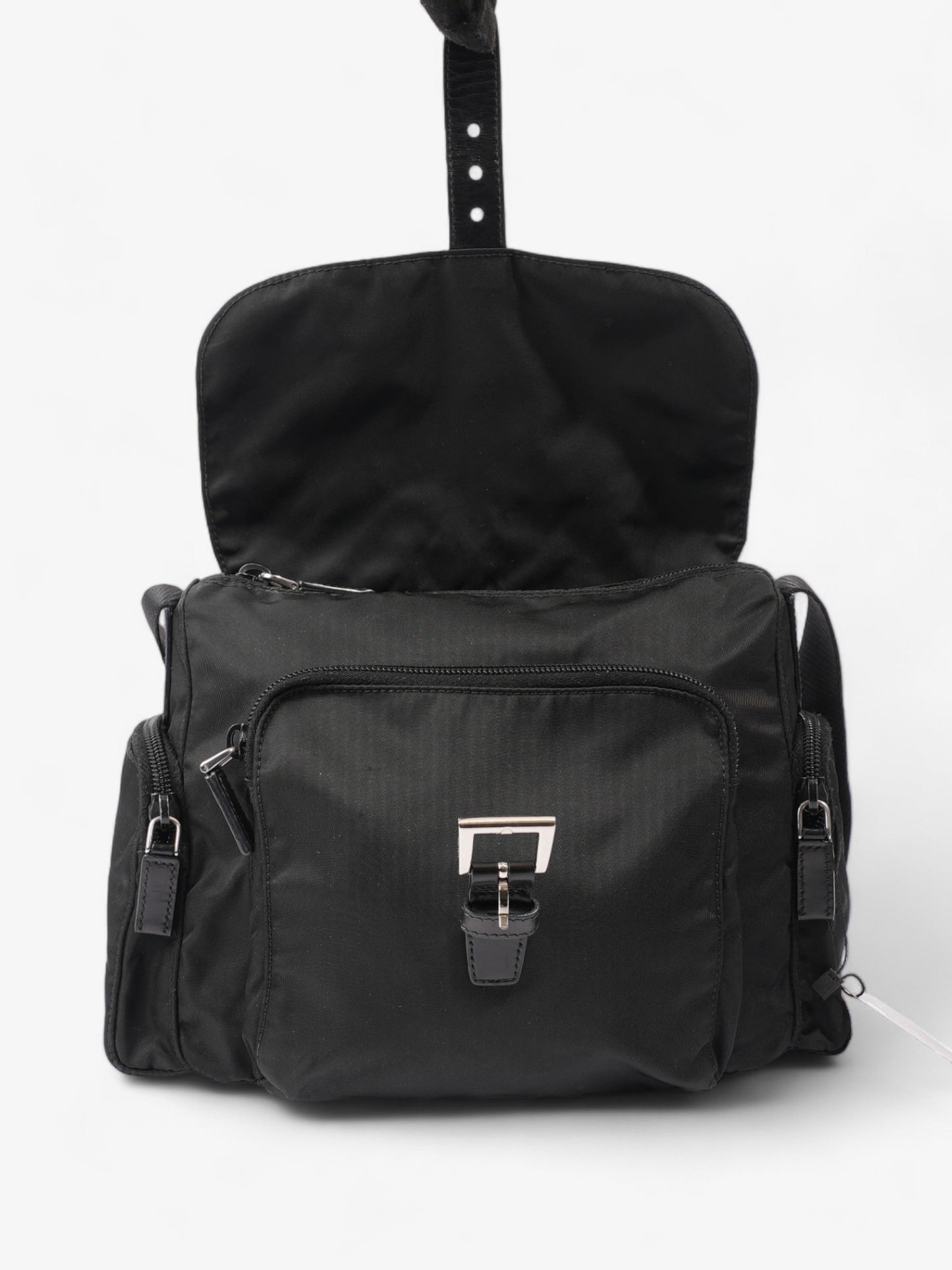Prada Tessuto Crossbody Black Re Nylon