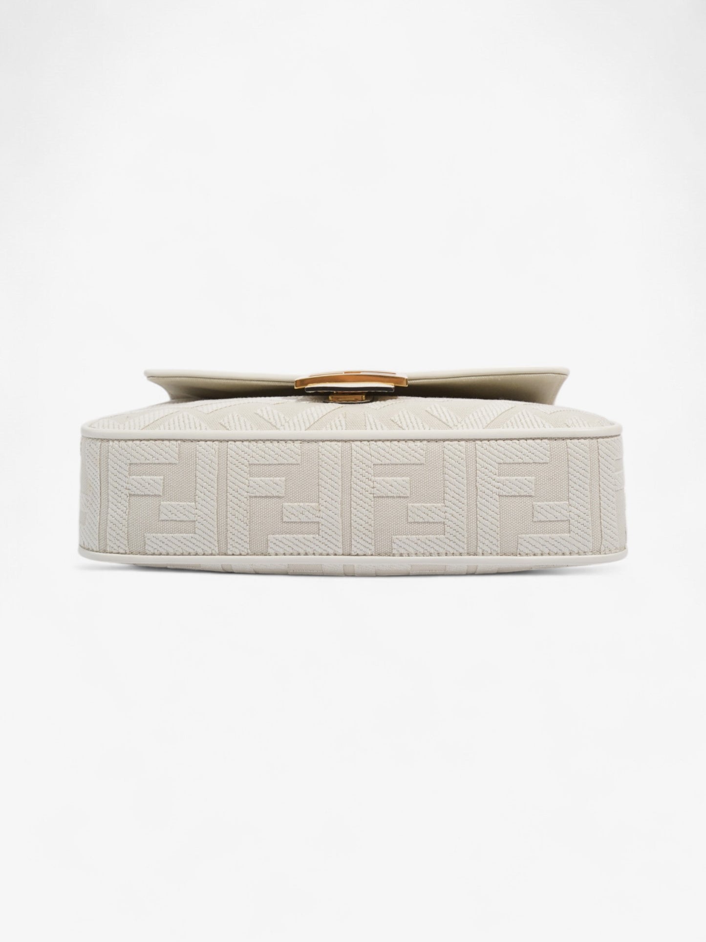 Fendi Baguette White Fabric